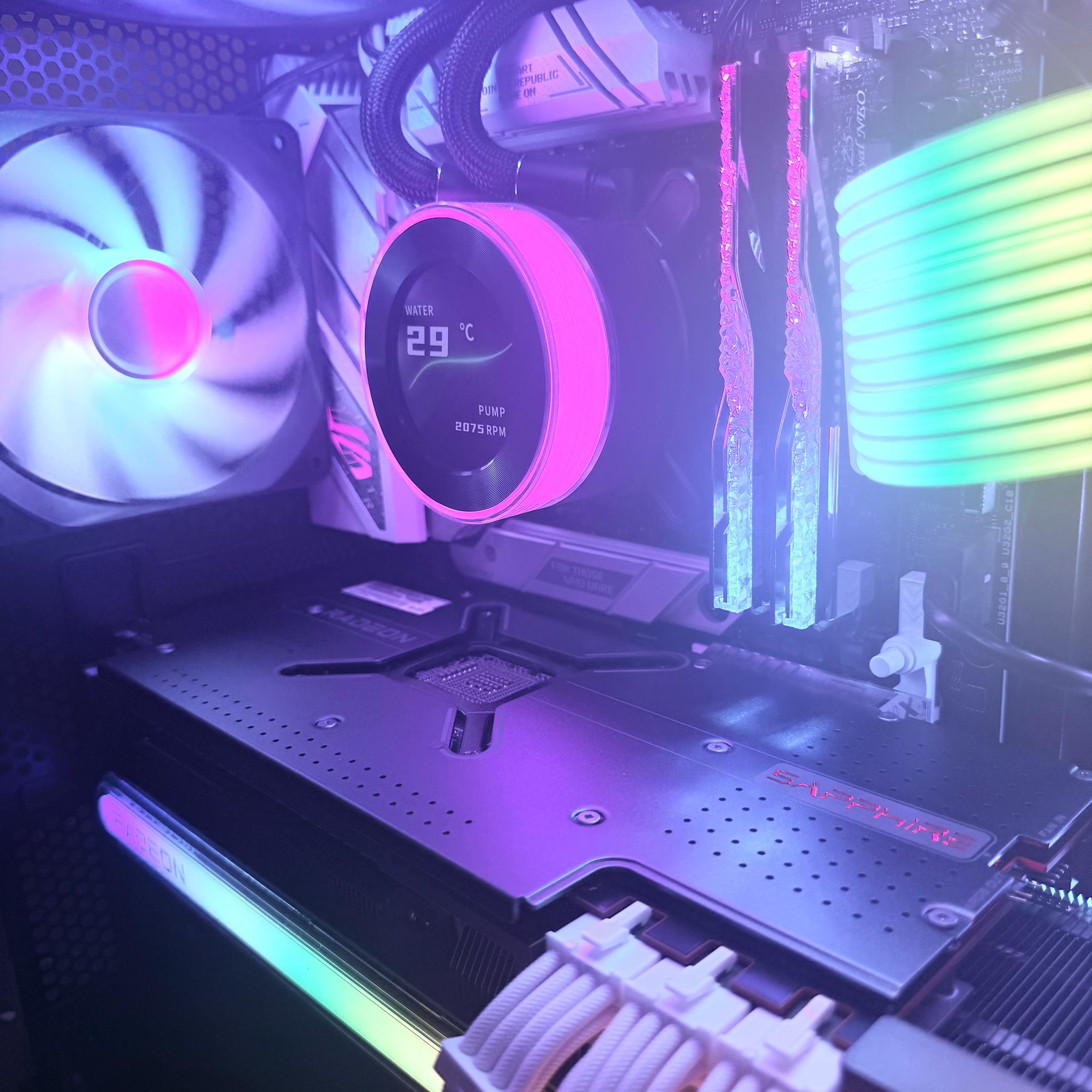 🌈"Aurora Timber" 🪵| 4k Gaming | Ryzen 7 9800X3D | RX 7900 XTX 24GB | 32B DDR5 | 2TB Gen5+Ram NVMe