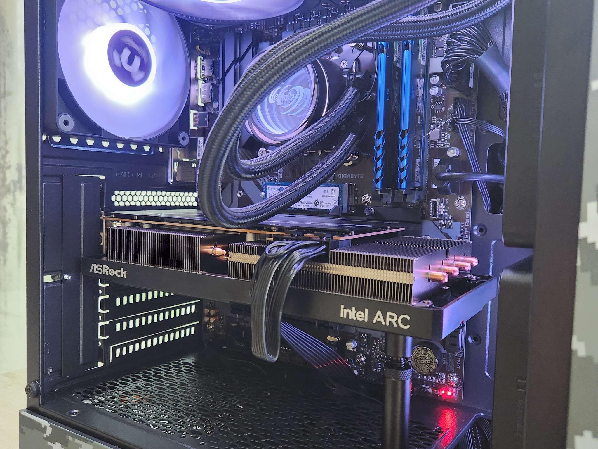 🍀Intel Arc A580 | i5-13400F | 32GB RAM | 1TB NVMe | WiFi | Windows 11 | Keyboard + Mouse Included!