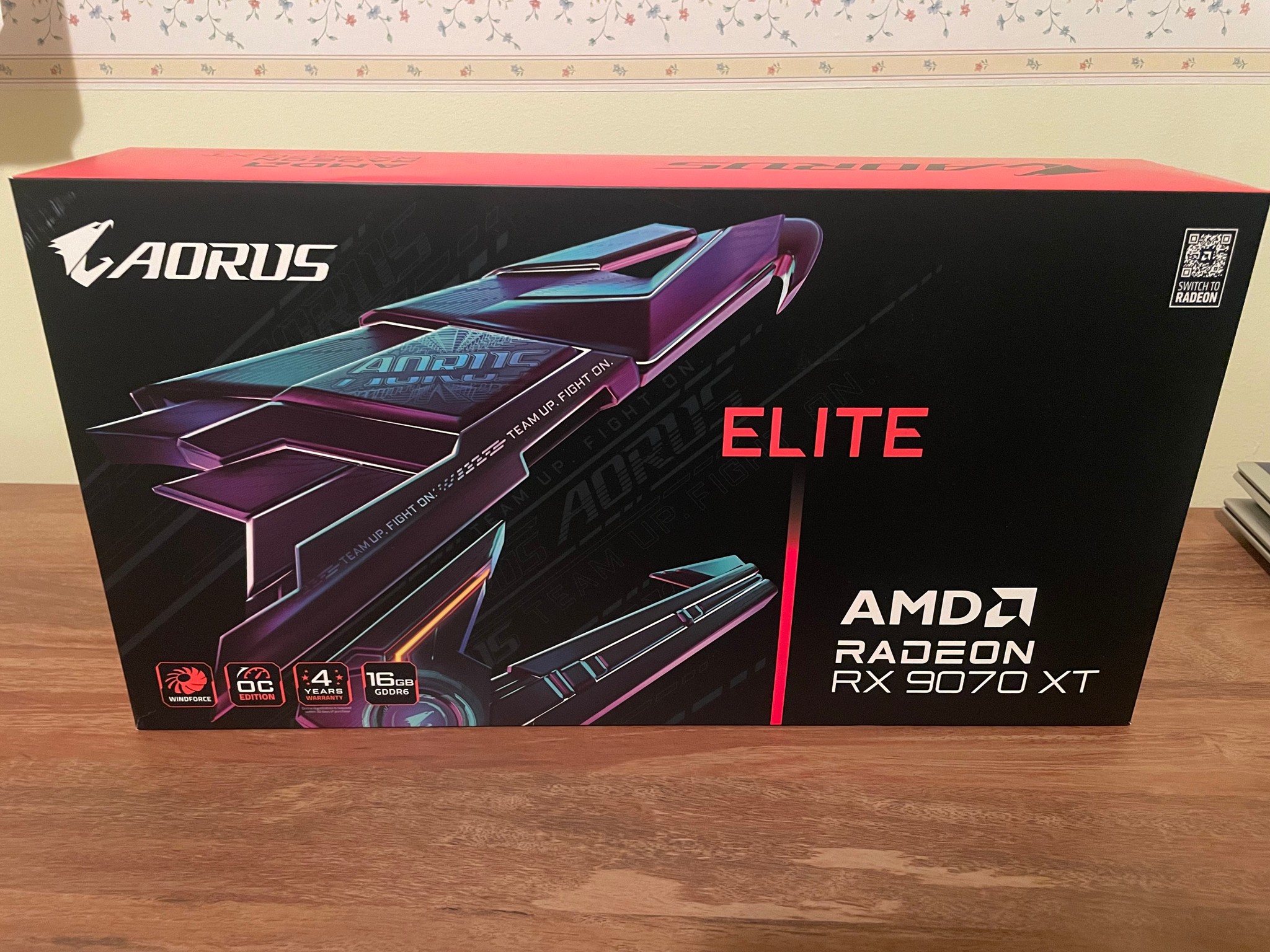 GIGABYTE AORUS Radeon RX 9070 XT ELITE 16G