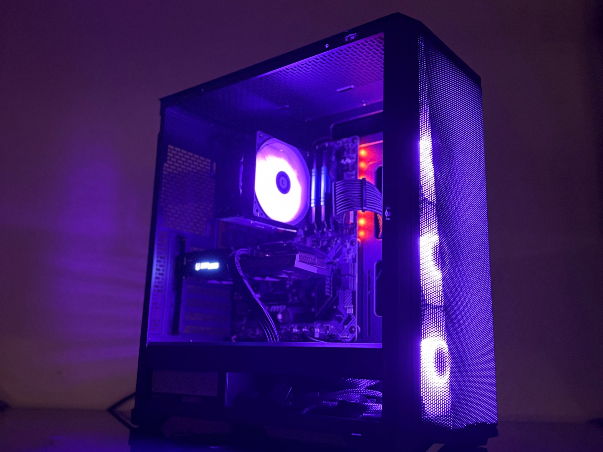 Black RGB Gaming PC |Ryzen 5 3600|RTX 3060 Ti|16GB RAM|1TB SSD|