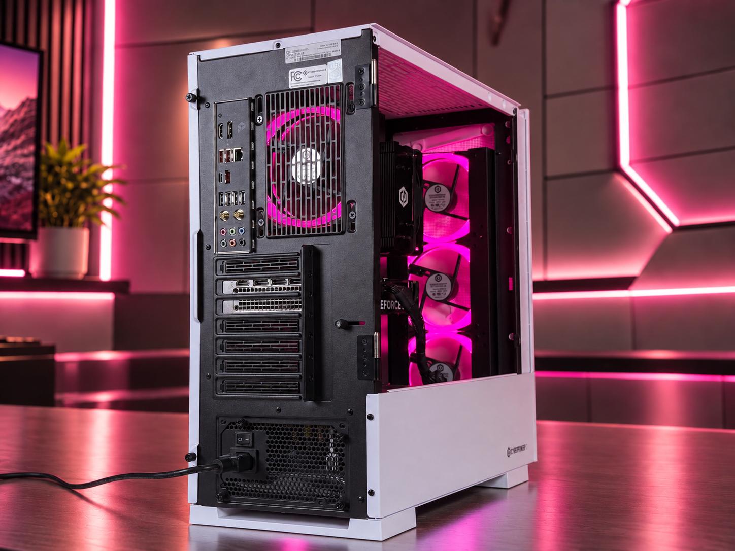 💜STARLIGHT Gaming PC | RTX 4060 TI 8GB | Ryzen 7 9700x | 16GB DDR5 | 2TB NVME | FREE SHIPPING