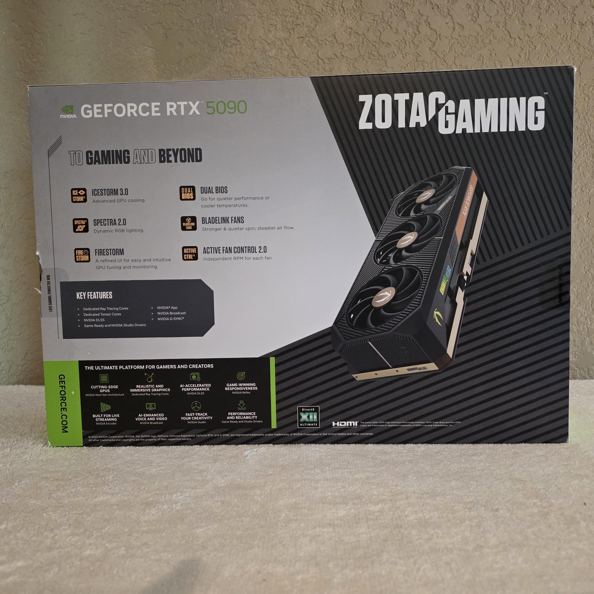 Zotac 5090 solid oc