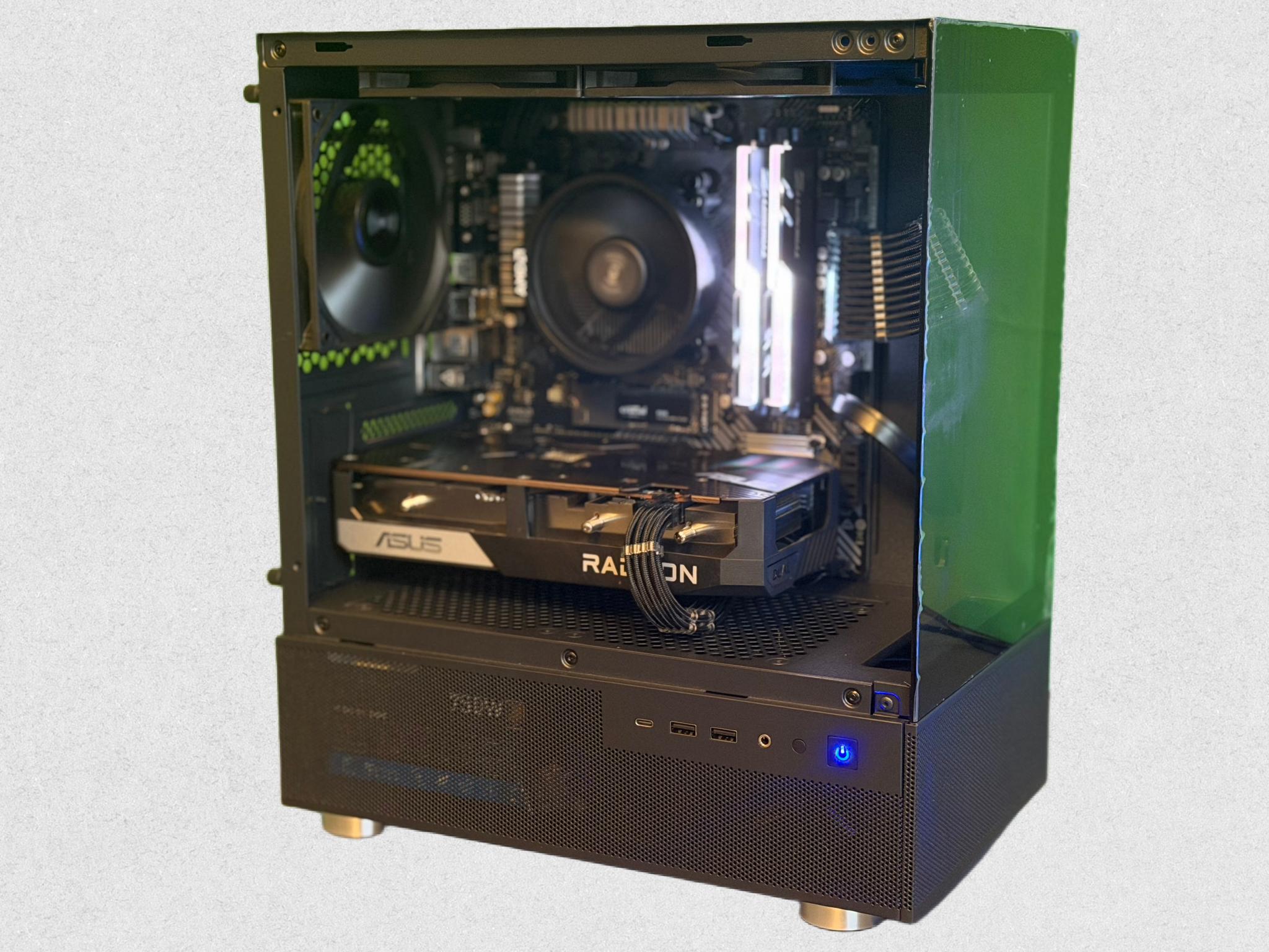 ◾️Compact 1080p Gaming PC◾️ RX 6600 XT | Ryzen 5 5500 | 16GB DDR4 | 2TB SSD