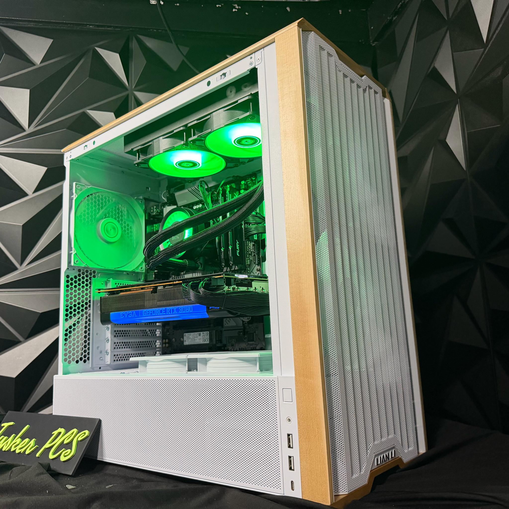 🧊🌲 ICE OAK 5980 🌲🧊 Ryzen 9 5900XT|  RTX 3080| 32 GB DDR4| 1.25 TB NVMe| 850W PSU