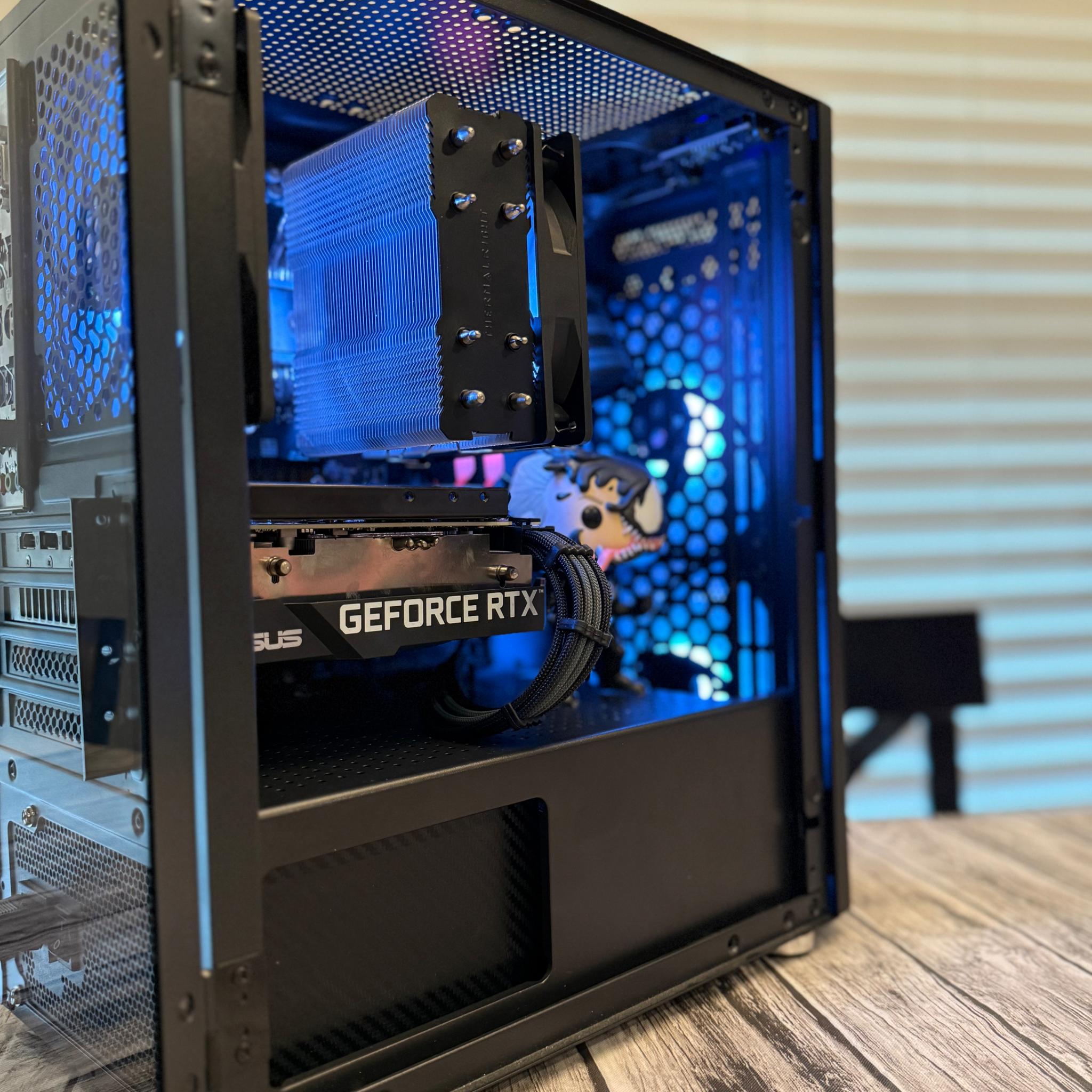VENOM THEMED GAMING PC | Ryzen 5 5600X | GeForce RTX 3060 12GB | 32GB DDR4 3200MT/s