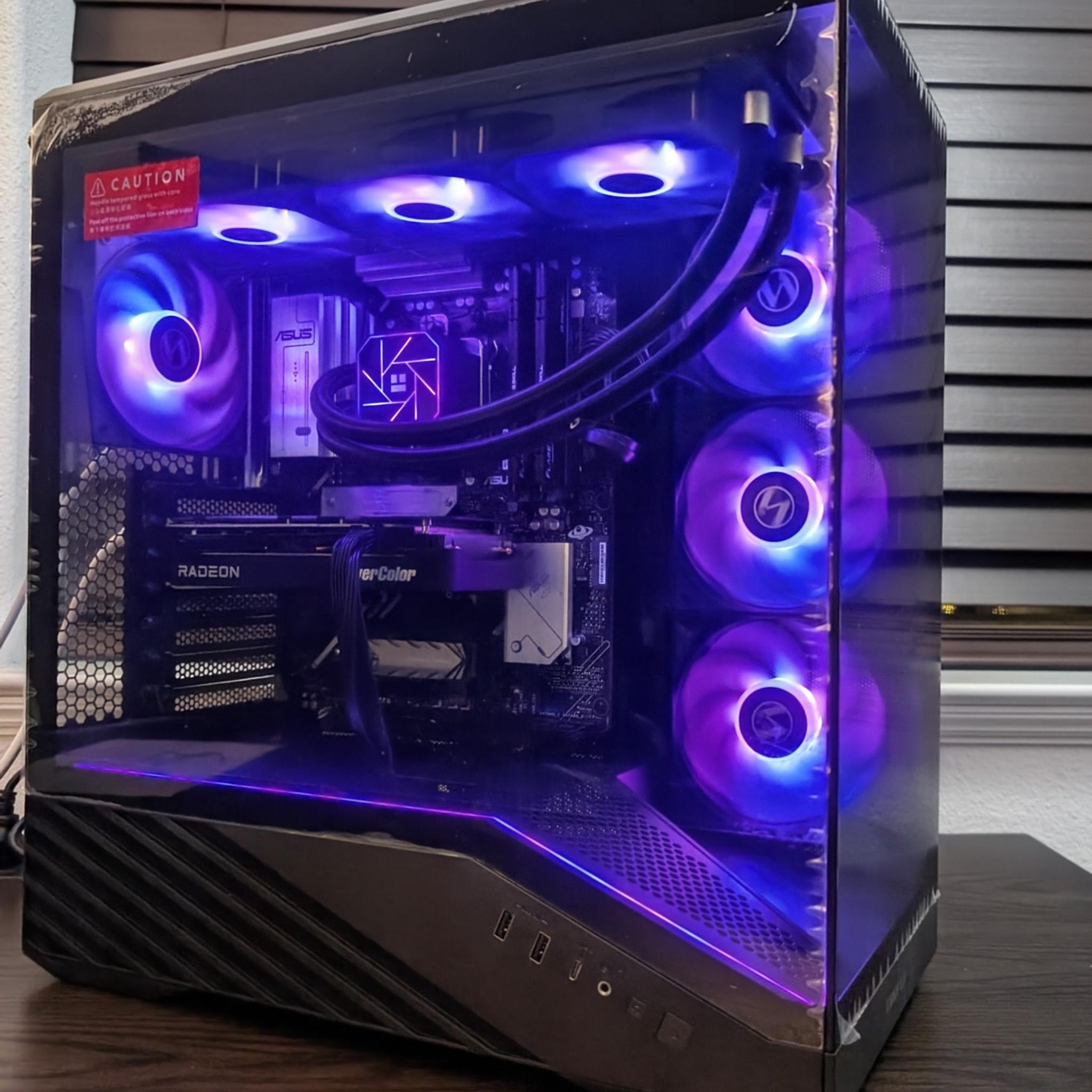Ryzen 5 7600X |RX 9060 XT 16GB | 32GB DDR5 |256GB + 1TB NVMe SSD | Wifi | Windows 11 | Gaming PC