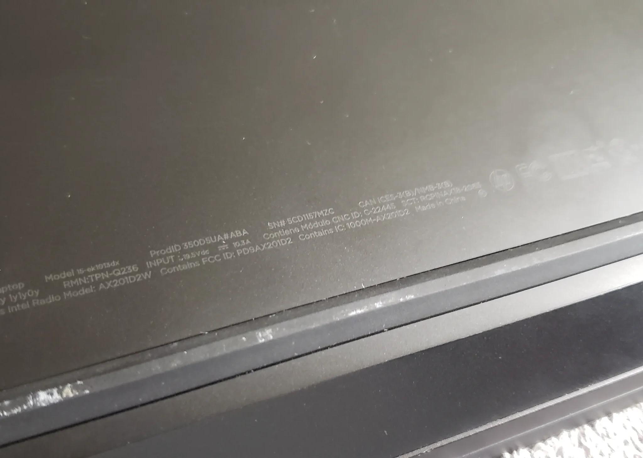 HP Omen 15-ek1013dx | Intel i7-10750H, RTX 3070, 32GB RAM, 512GB NVMe, 1080p 300Hz 15.6", Windows 11