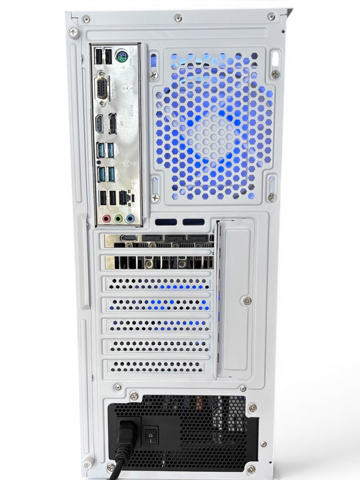 ❄️ White Dwarf | RTX 5060 / Ryzen 5 5500 / 16GB DDR4 / 1TB NVMe / 650W PSU