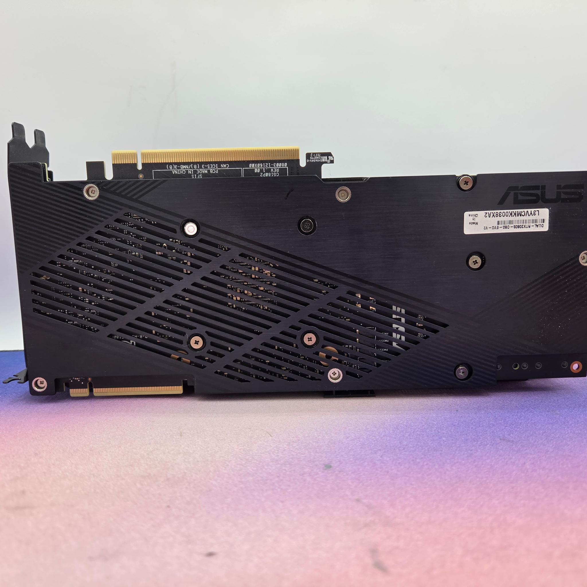 ASUS DUAL RTX2080 O8GEVO