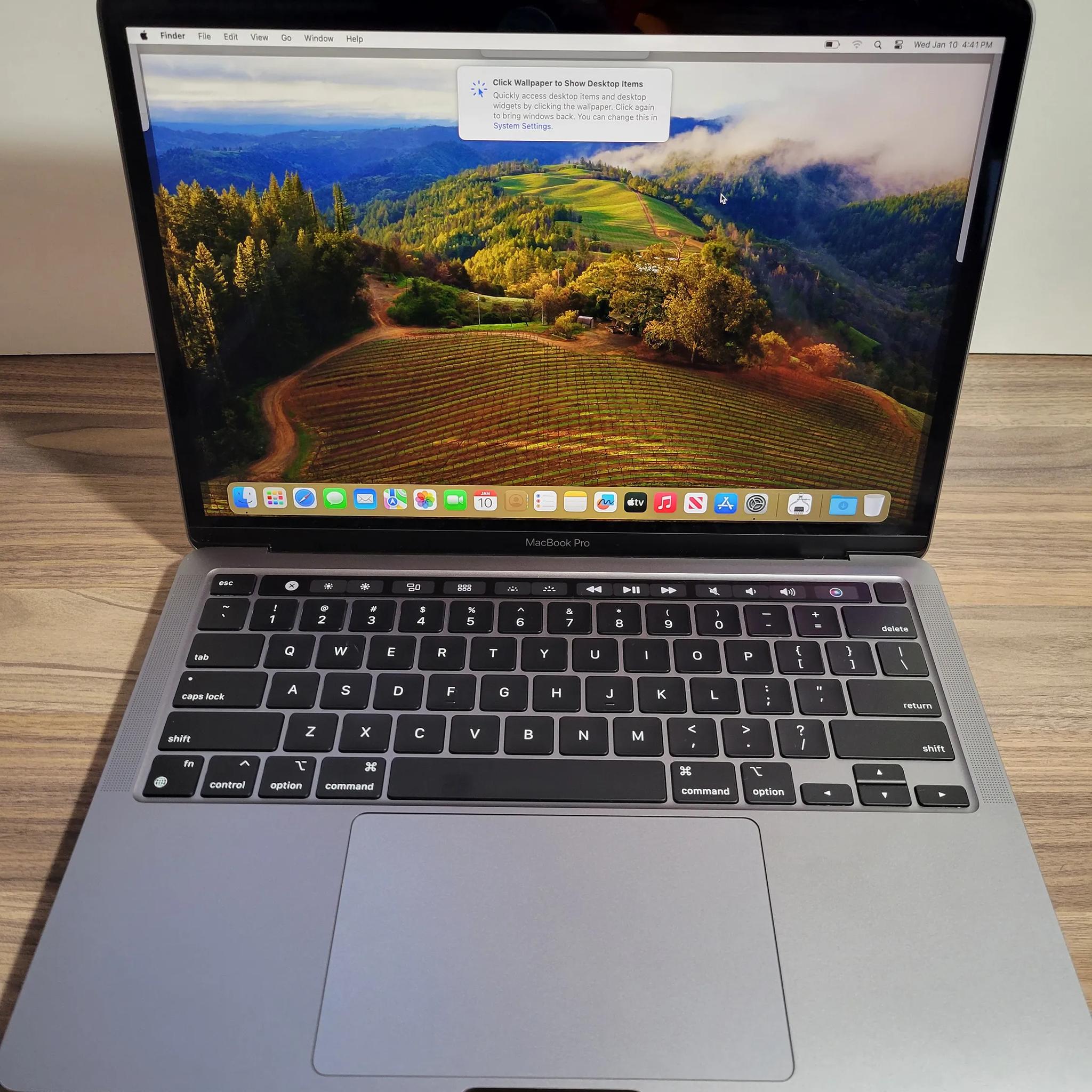 Apple Macbook Pro Laptop 2020 13-inch - 512GB - M1 Cpu - 8Gb ram