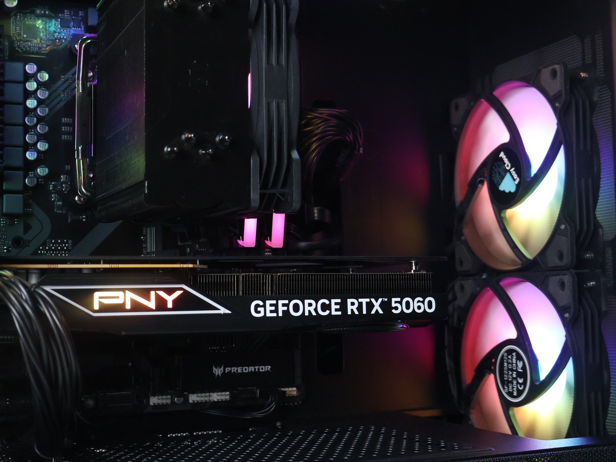 ⚫ Ryzen 5 7600X/RTX 5060 8 GB Gaming/Streaming PC ⚫