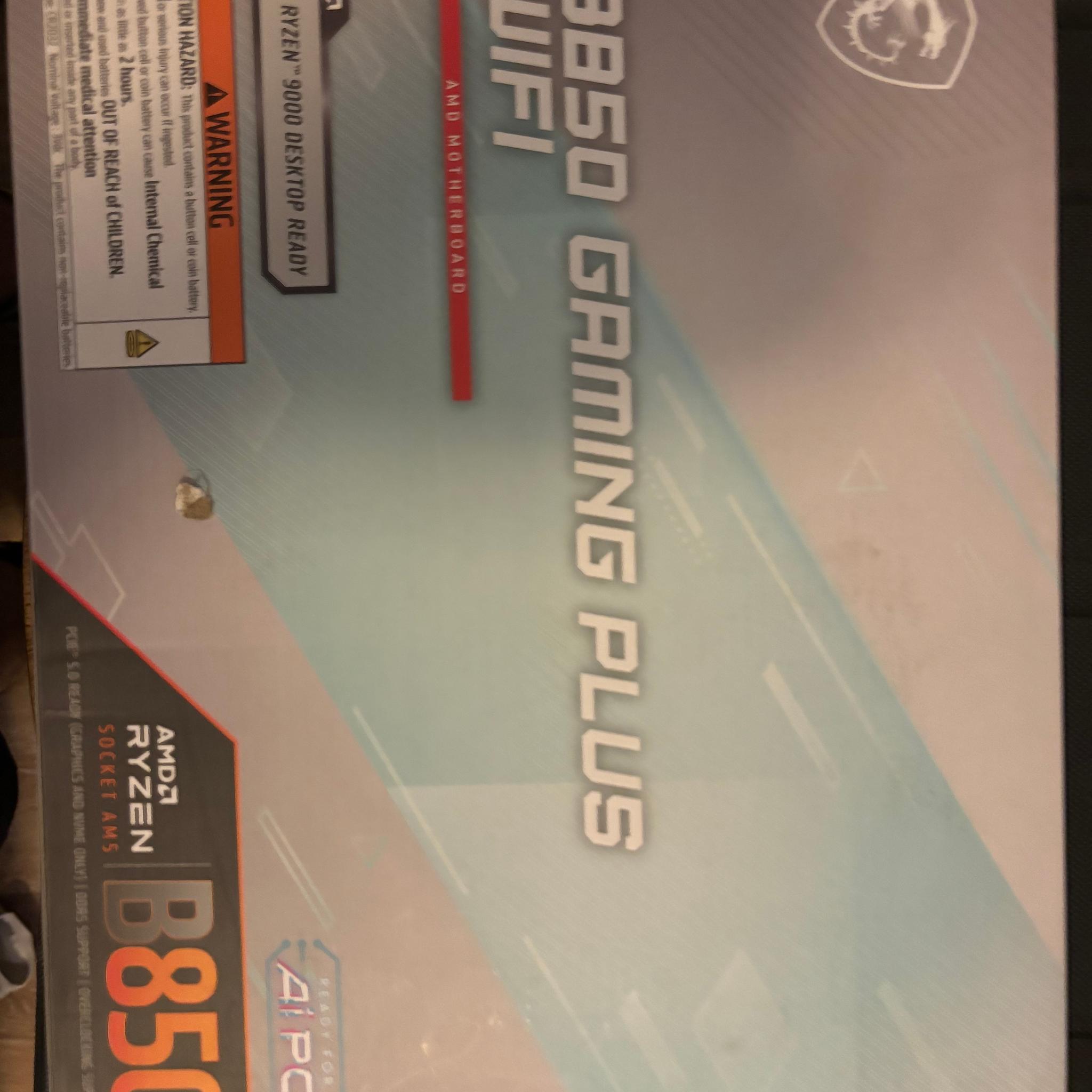 Msi b850 gaming plus wifi