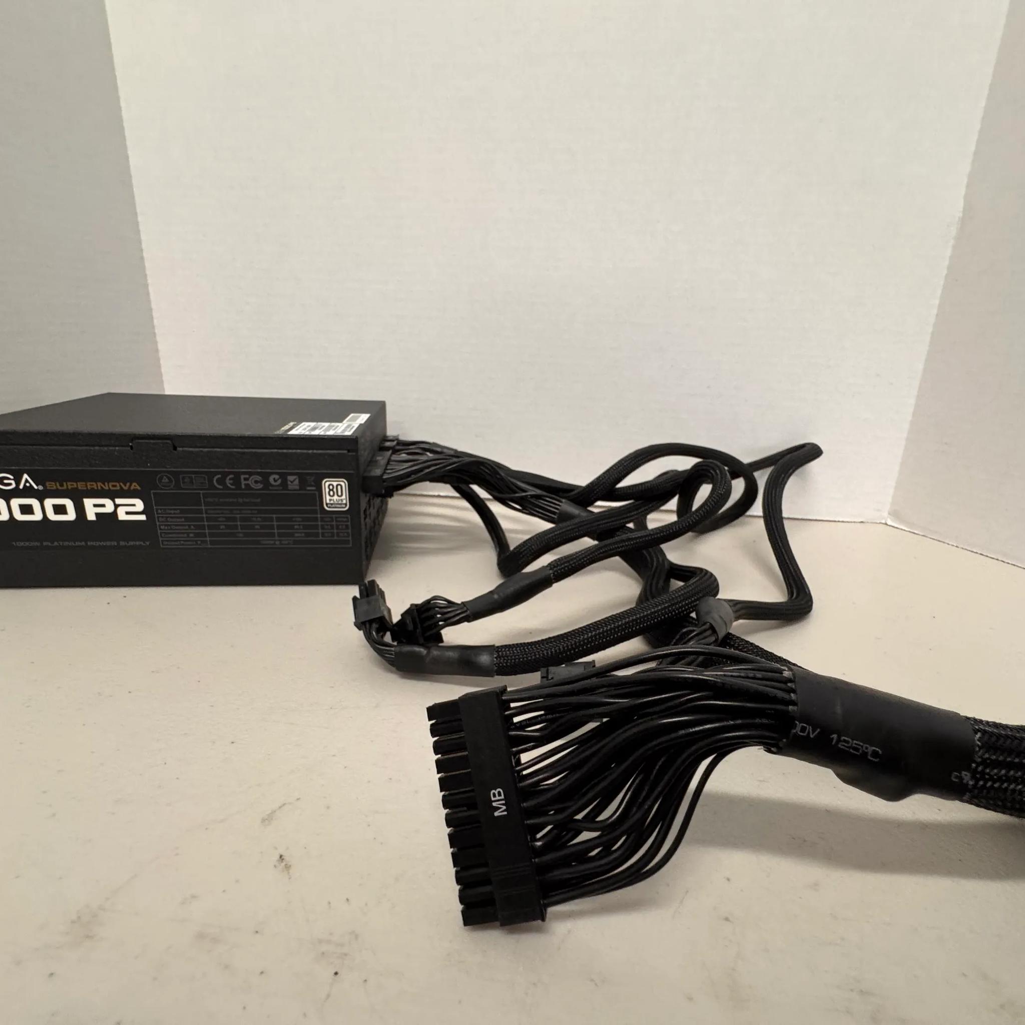 🔌 EVGA 1000W 80+ Platinum PSU Excellent Condition w/ All Cables Included