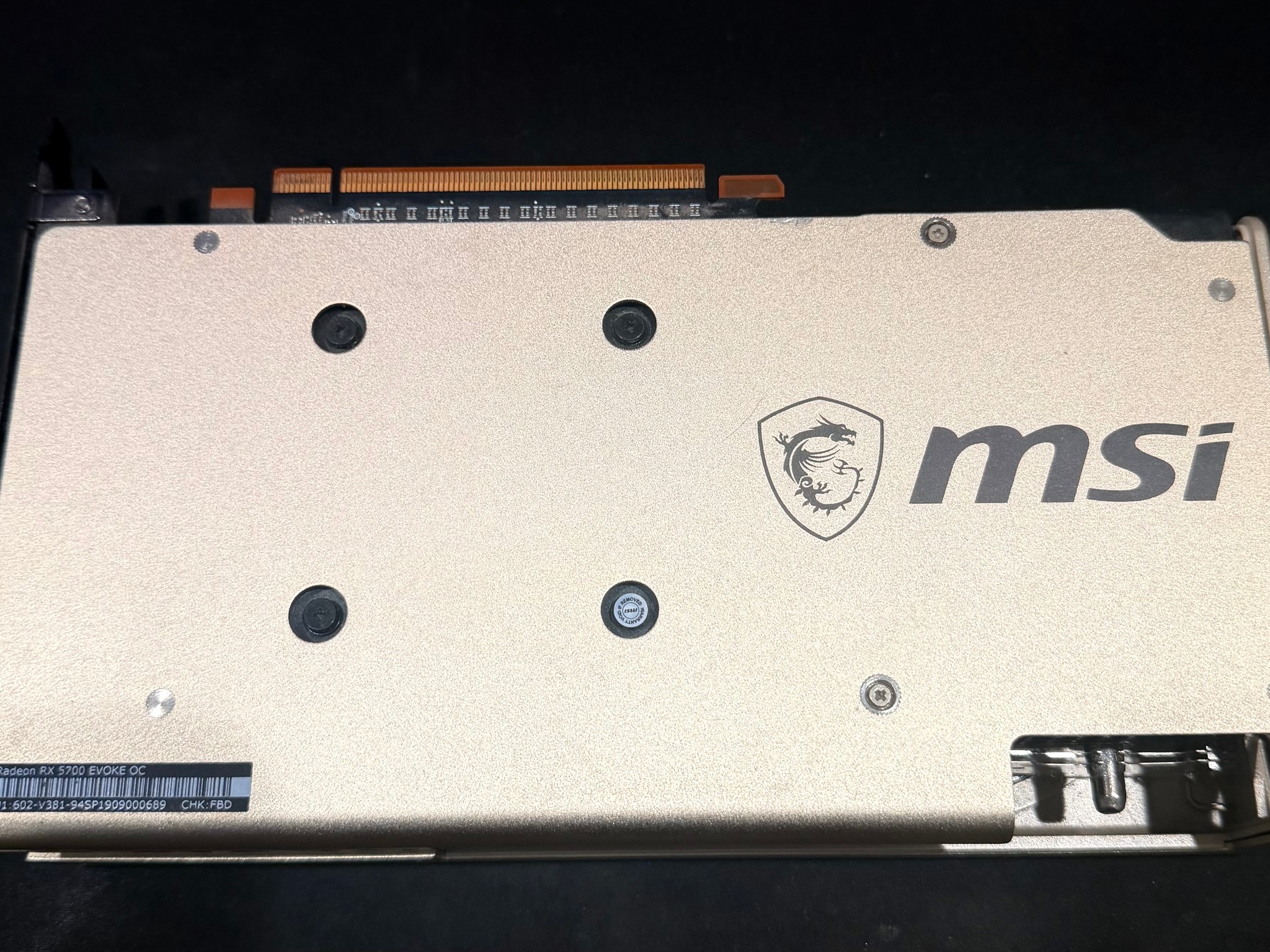 MSI Evoke OC Radeon RX 5700