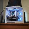 1440P / 4K Gaming PC | 2.88" Customizable LCD, RTX 5070 12GB, Ryzen 7 7700, 32GB DDR5, 1TB NVMe