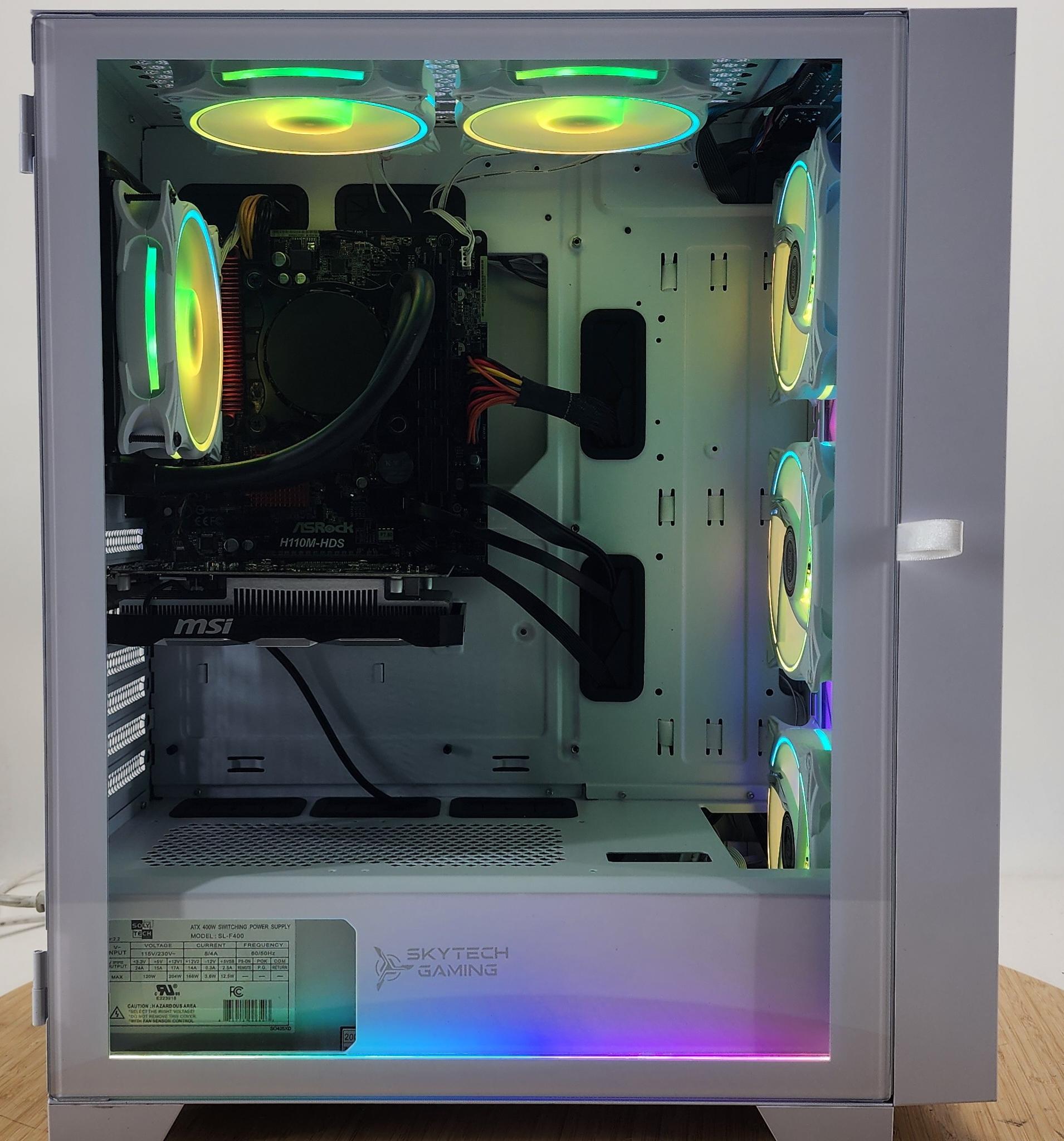 Gaming PC i5-7500 16GB RAM 1TB SSD GTX 1650 4GB Windows 11 Computer
