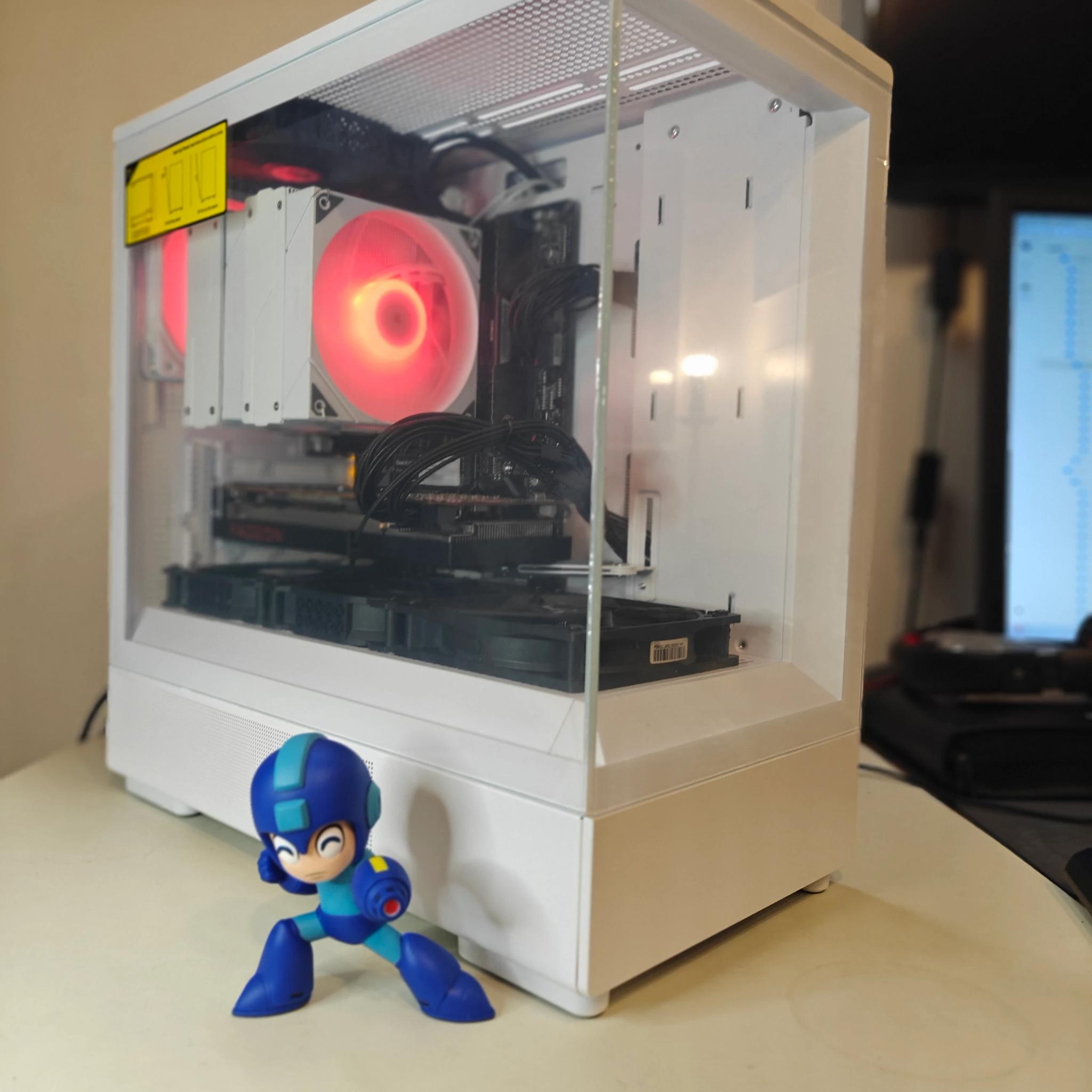 Encased in Glass ❤️‍🔥💎💨 | Ryzen 7 5700X3D | Radeon RX 6700 XT | 32GB DDR4 RAM | 1TB NVMe SSD