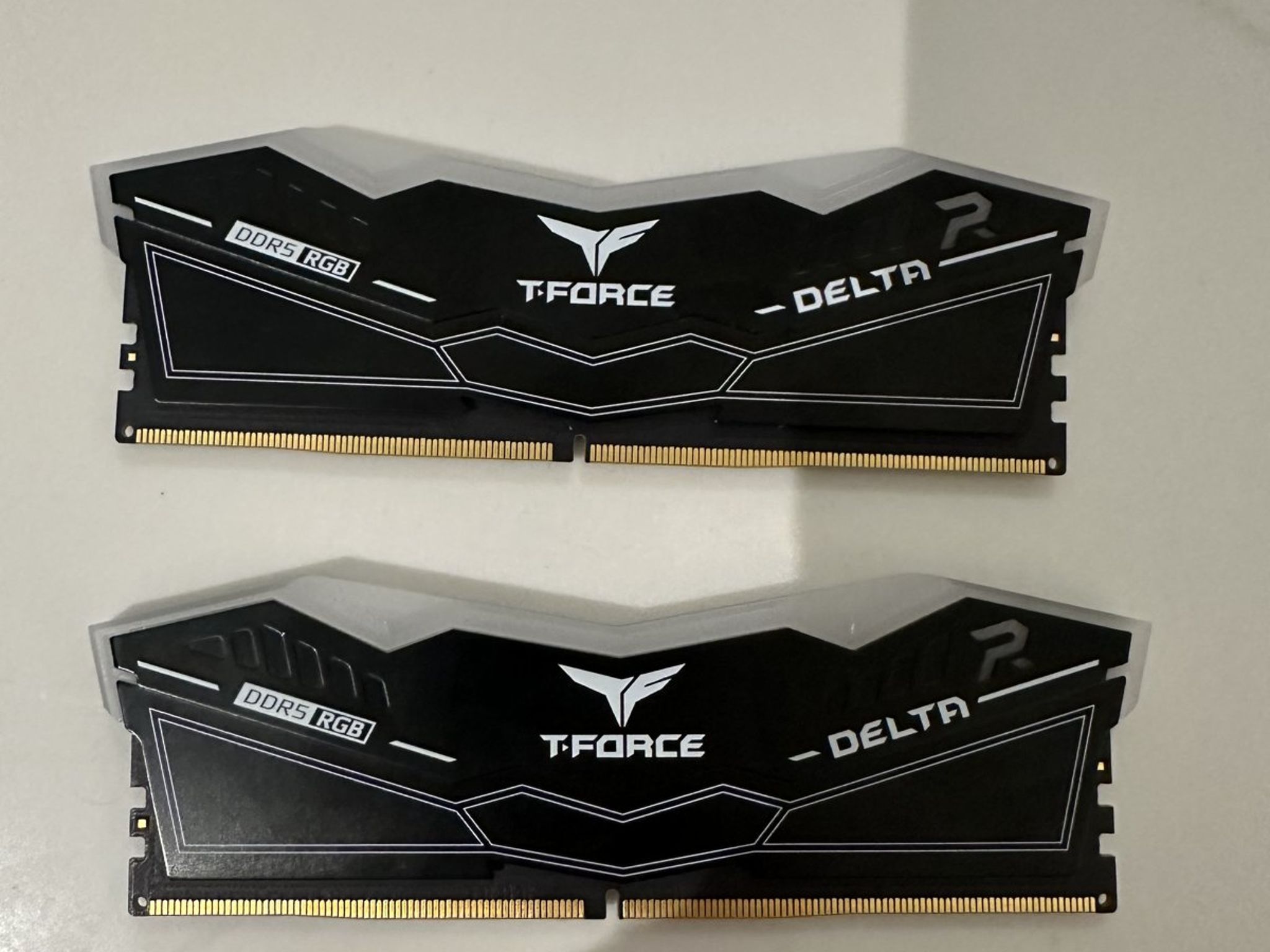 32GB (2x16GB) TeamGroup T-Force Delta RGB DDR5 6400MHz Desktop RAM - Tested Working