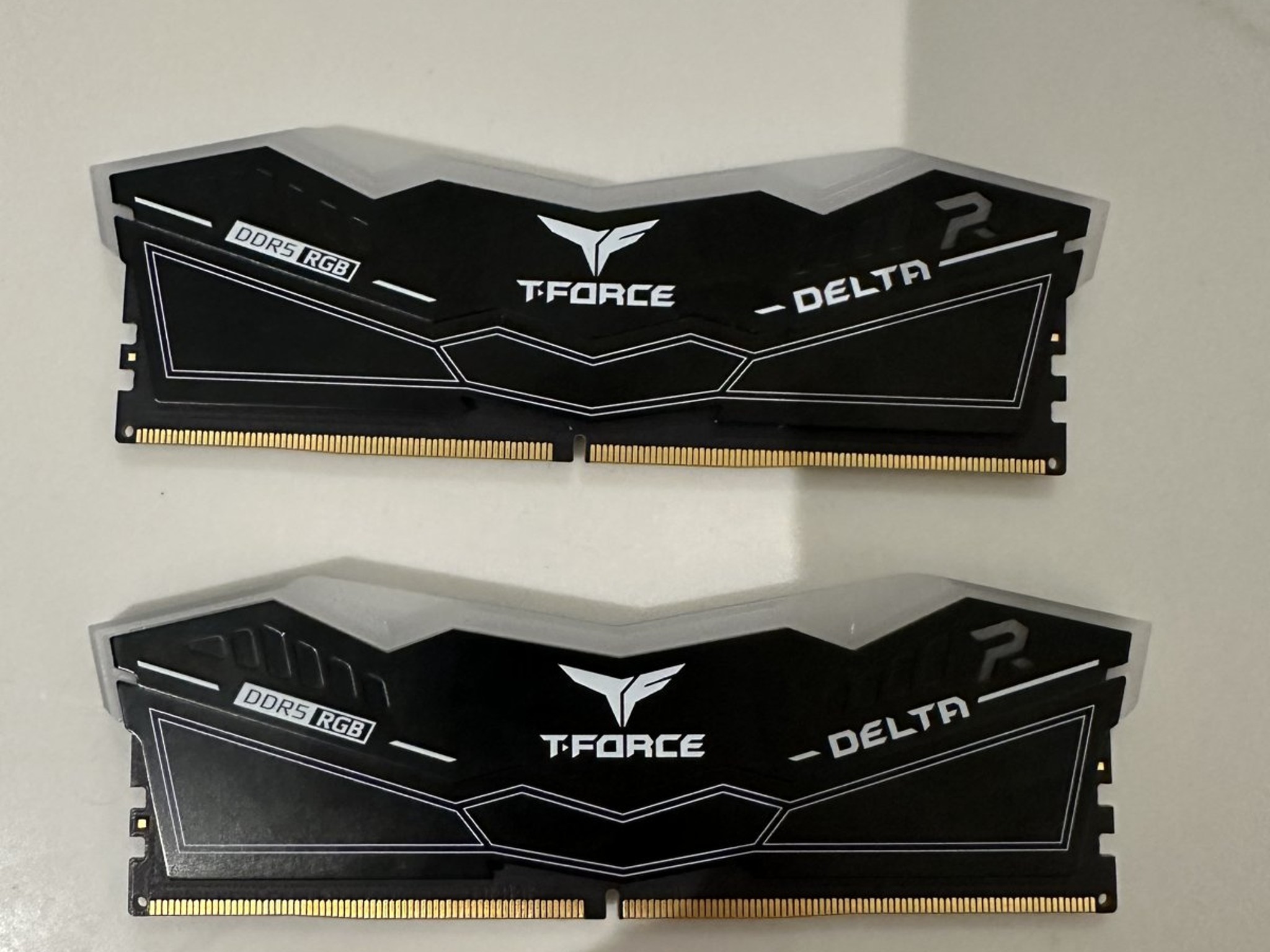 32GB (2x16GB) TeamGroup T-Force Delta RGB DDR5 6400MHz Desktop RAM - Tested Working