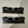 32GB (2x16GB) TeamGroup T-Force Delta RGB DDR5 6400MHz Desktop RAM - Tested Working