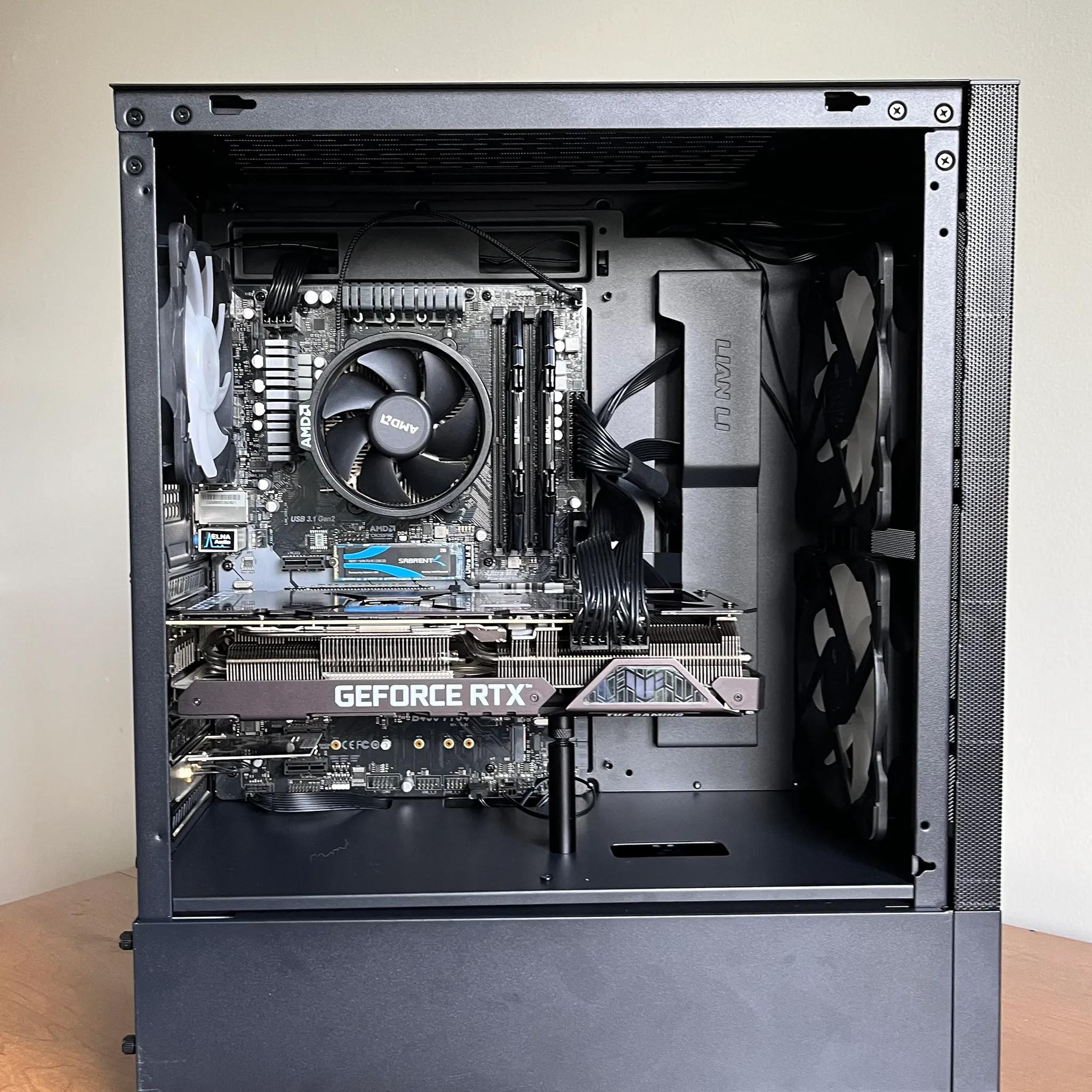 First sale special! RTX 3080 - Ryzen 7 2700x - 2TB NVMe - 32GB 3200Mhz - 1440p gaming pc