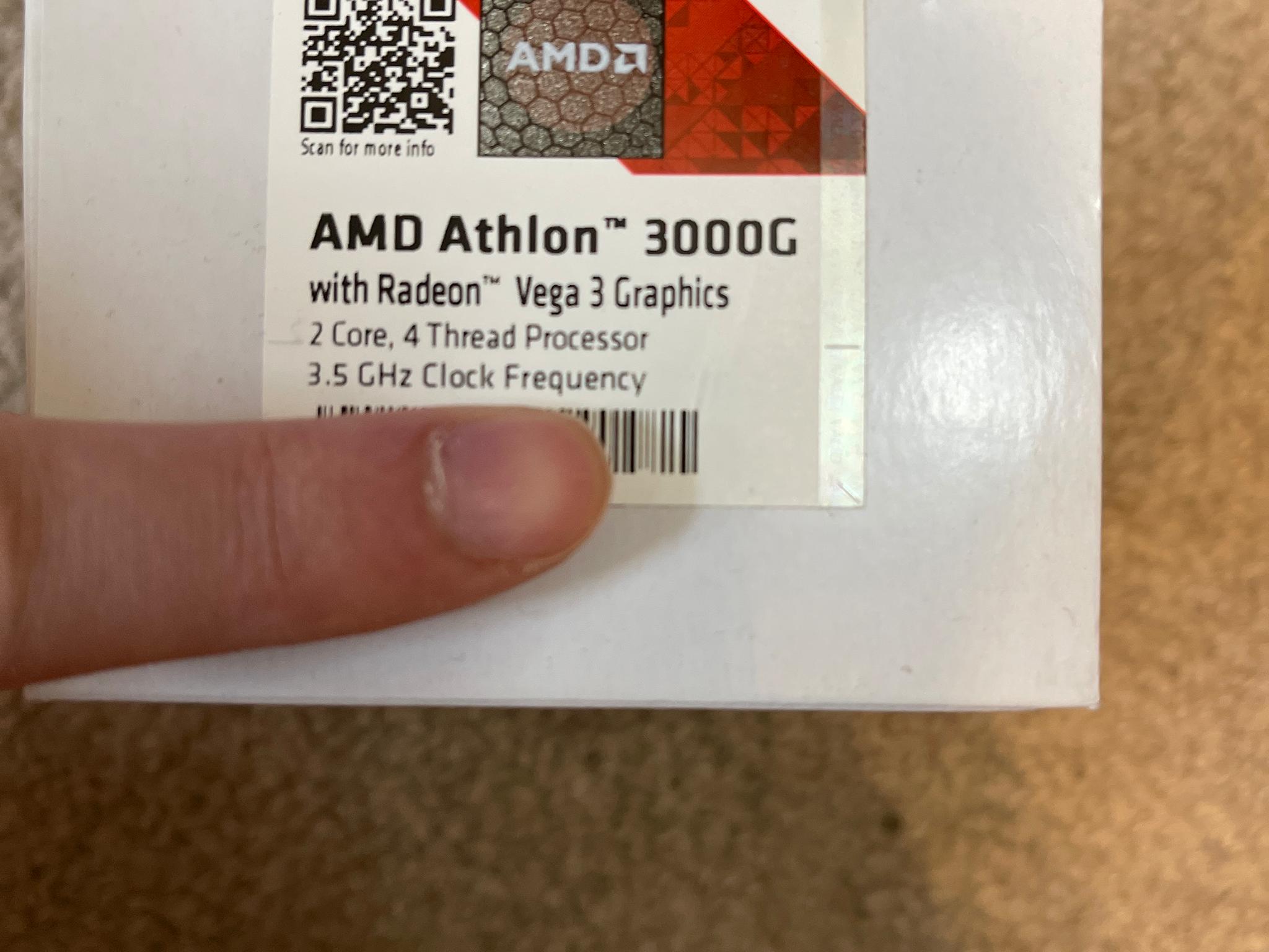 AMD Athlon 3000G