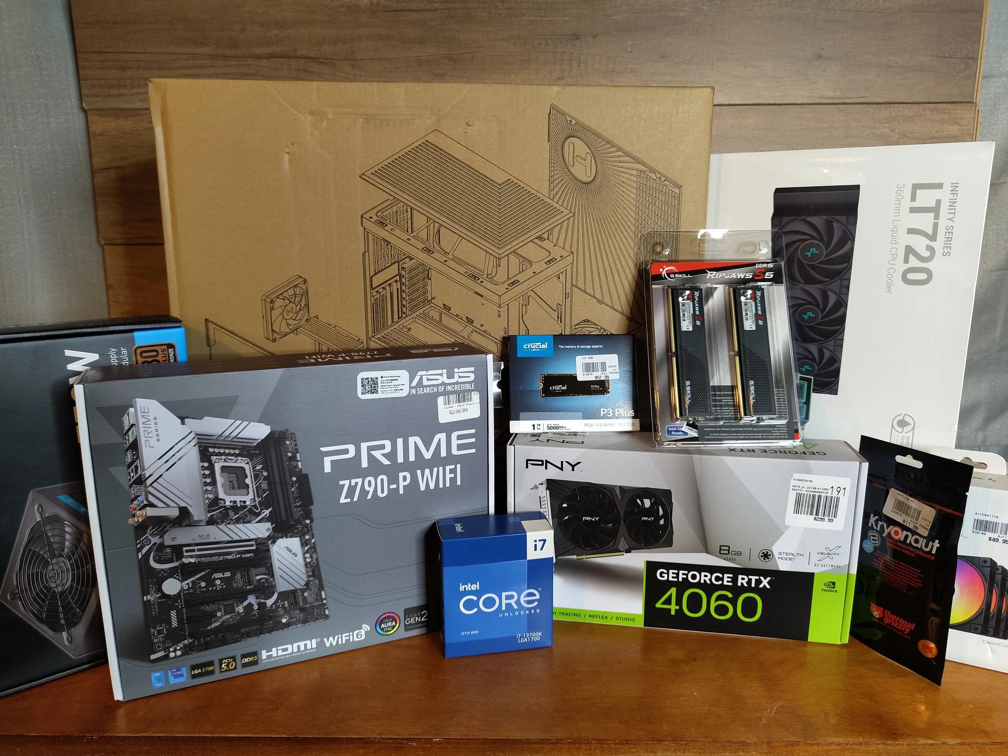 DevonDoesTech HYTE Y40 Content Creation and Gaming PC