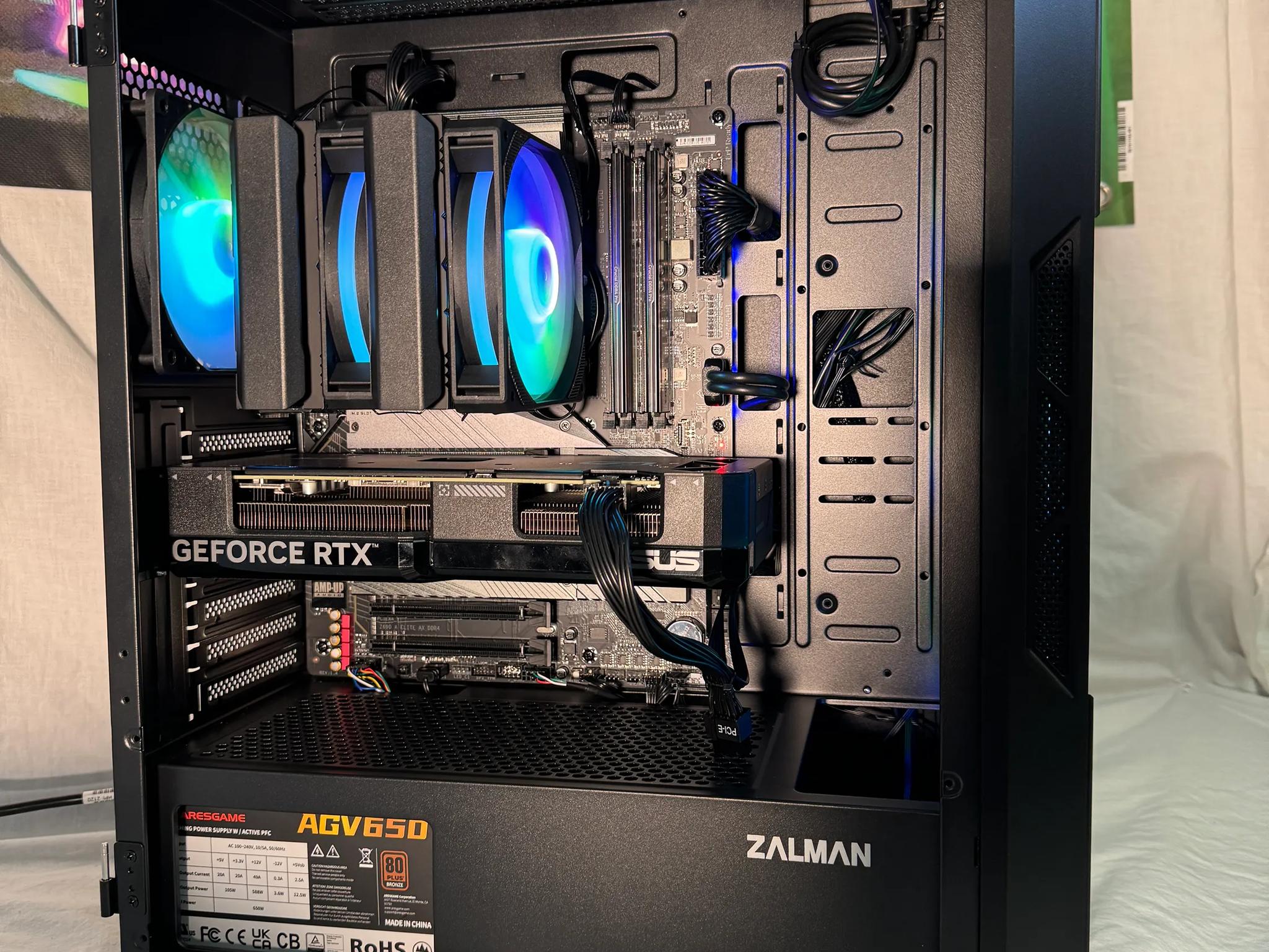 RTX 4070 Core i5 12600kf Gaming PC