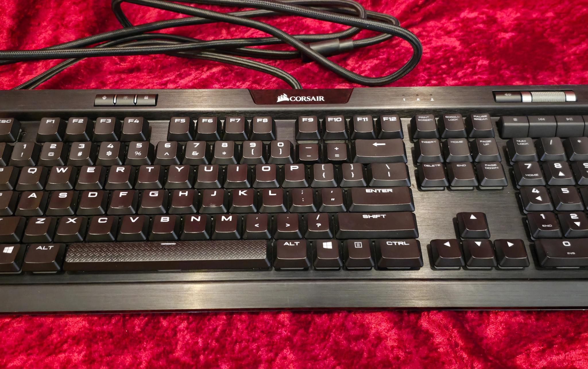Corsair K70 RGB MK.2 Low Profile Rapid Fire