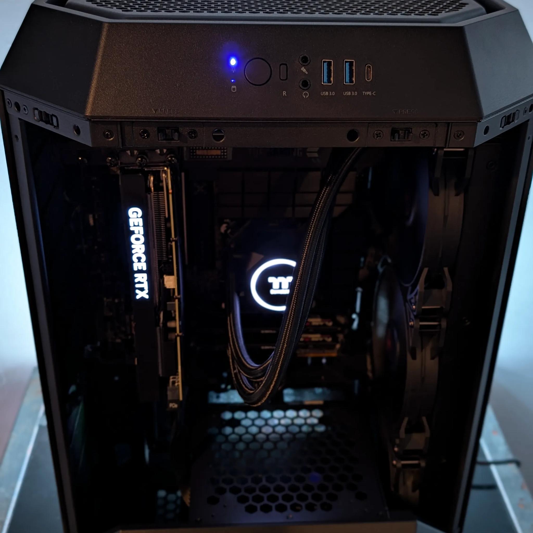 I5 13600KF | RTX 4060ti | 32gb Ram | BLACKOUT GAMING PC!