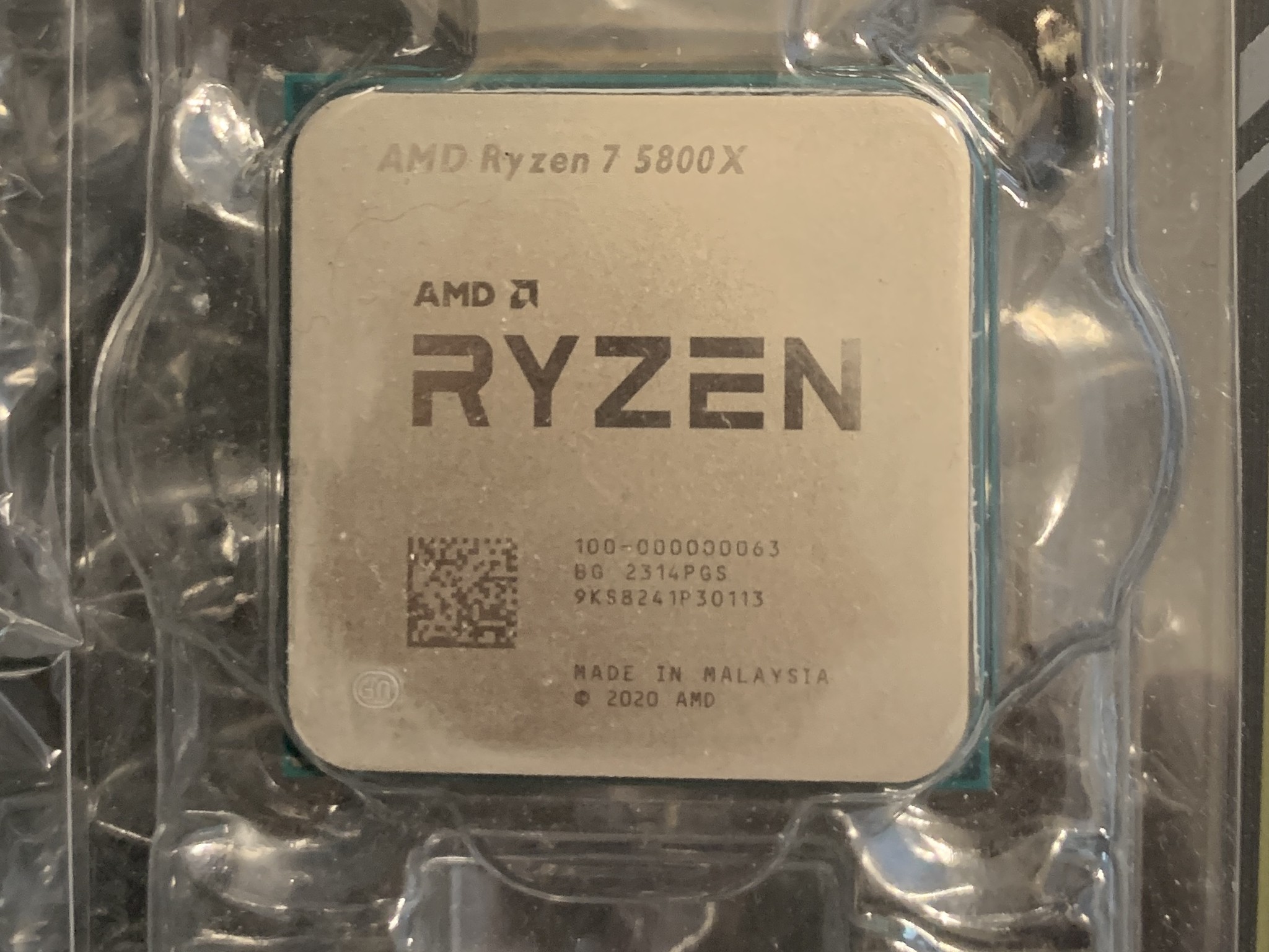 Asus tuf-gaming X570-plus WiFi AM4 ATX + AMD Ryzen 7 5800X Vermeer 3.8GHz 8 core AM4 proc + 32GB ram