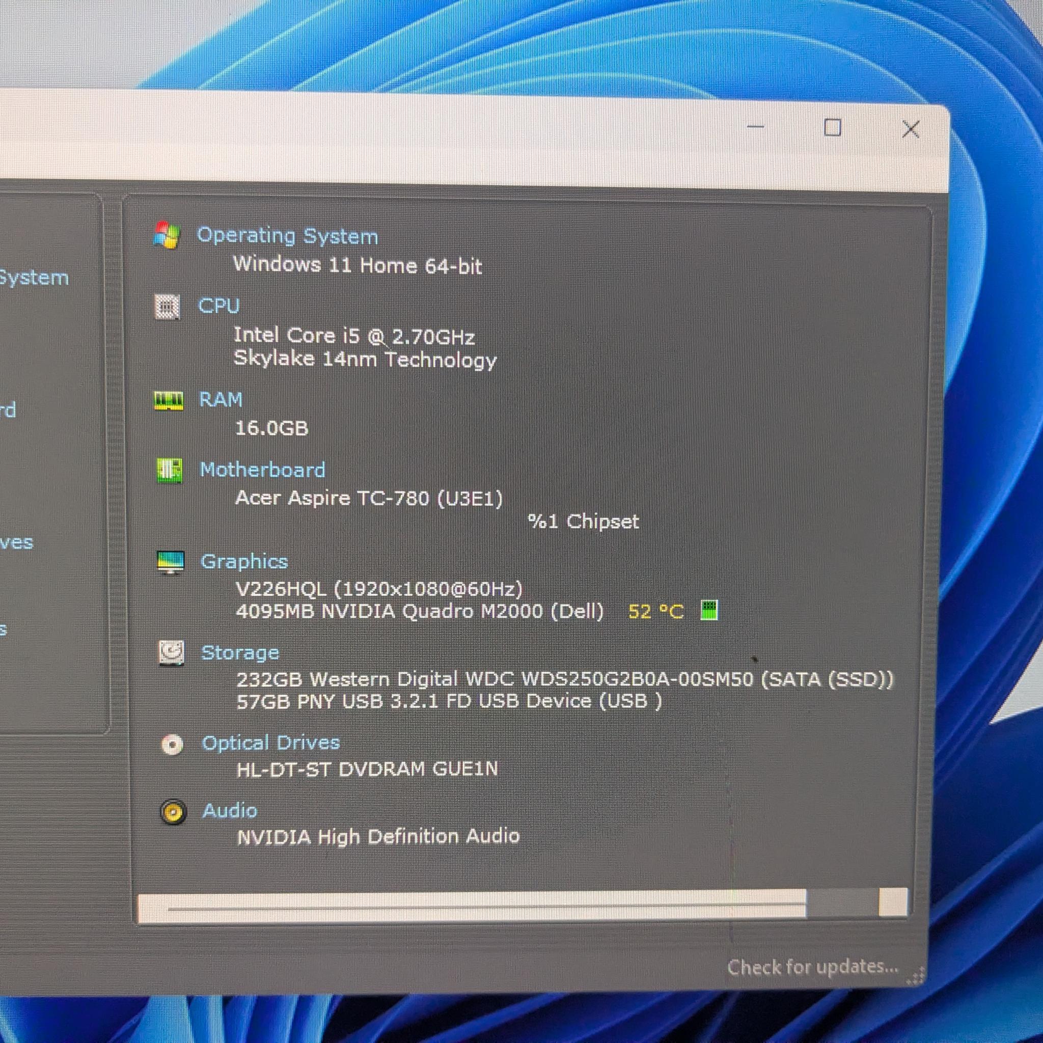 Cheap Native Windows 11 | Fortnite/Roblox Gaming PC | i5-6400, Nvidia 4GB GPU, 256GB SSD, 16GB RAM