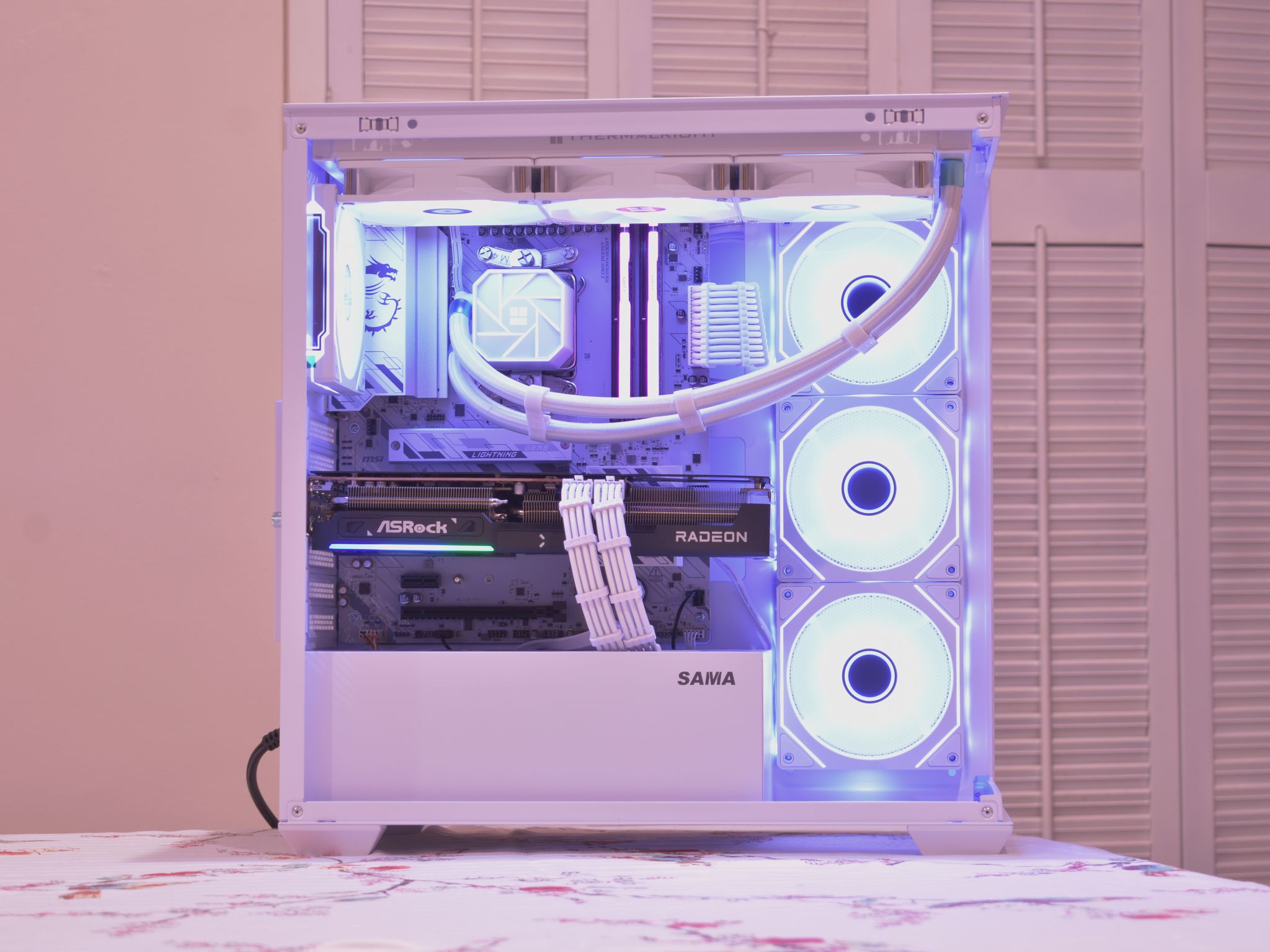 🚀Performance Gamer🚀 Ryzen 7 7800X3D | AMD RX 9070 16GB | 32GB DDR5 | 1TB nVME SSD | White RGB+Wifi