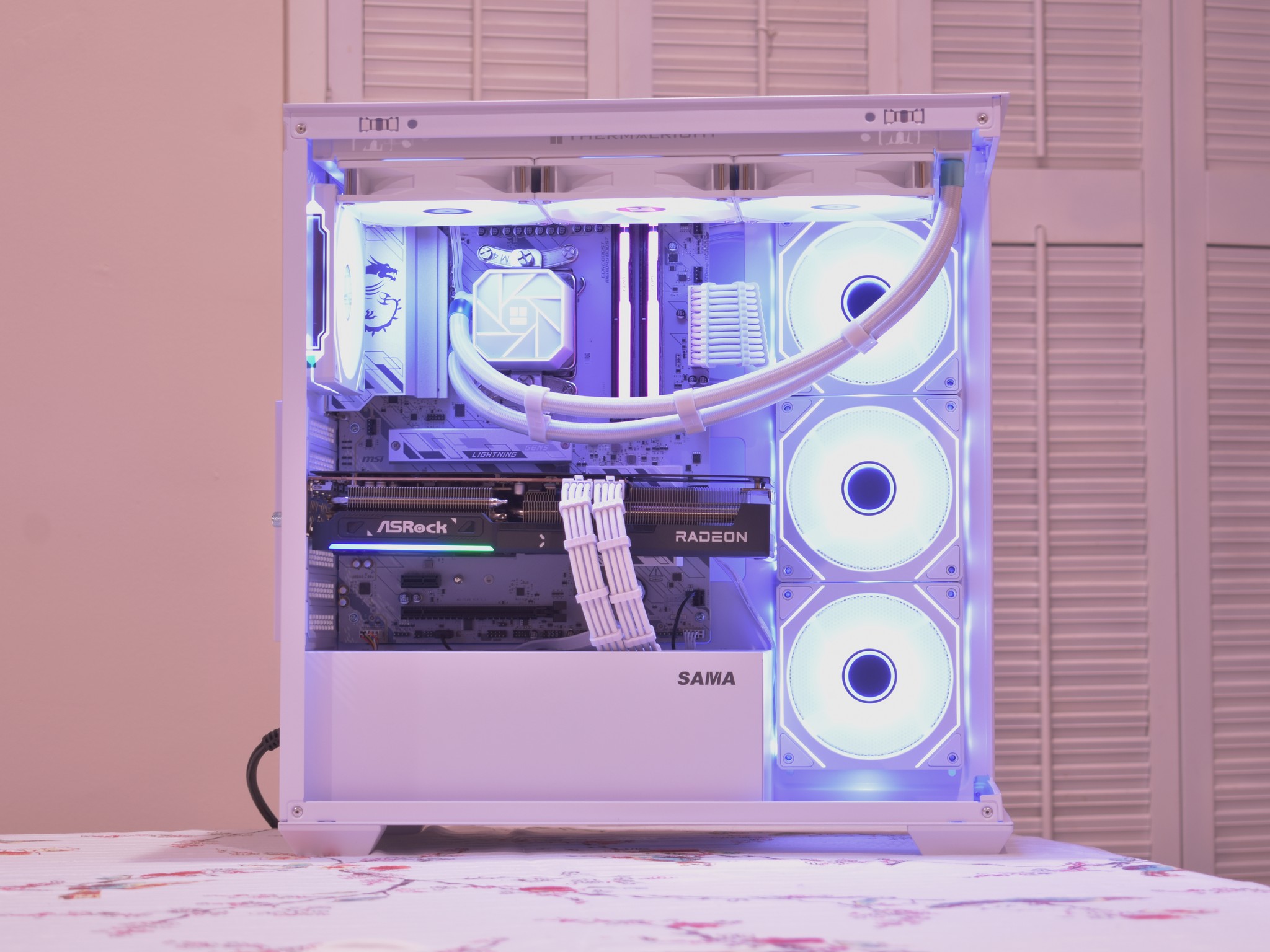 🚀Performance Gamer🚀 Ryzen 7 7800X3D | AMD RX 9070 16GB | 32GB DDR5 | 1TB nVME SSD | White RGB+Wifi