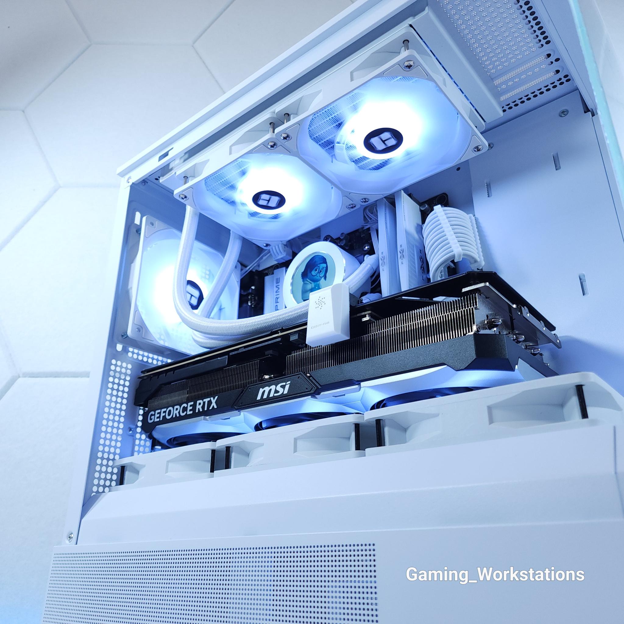 🤍RTX 4080 SUPER ● Ryzen 7 7800X3D ● 32GB 6000MHz ● 2TB NVMe Gen 4 ● 1440/4K Gaming Computer