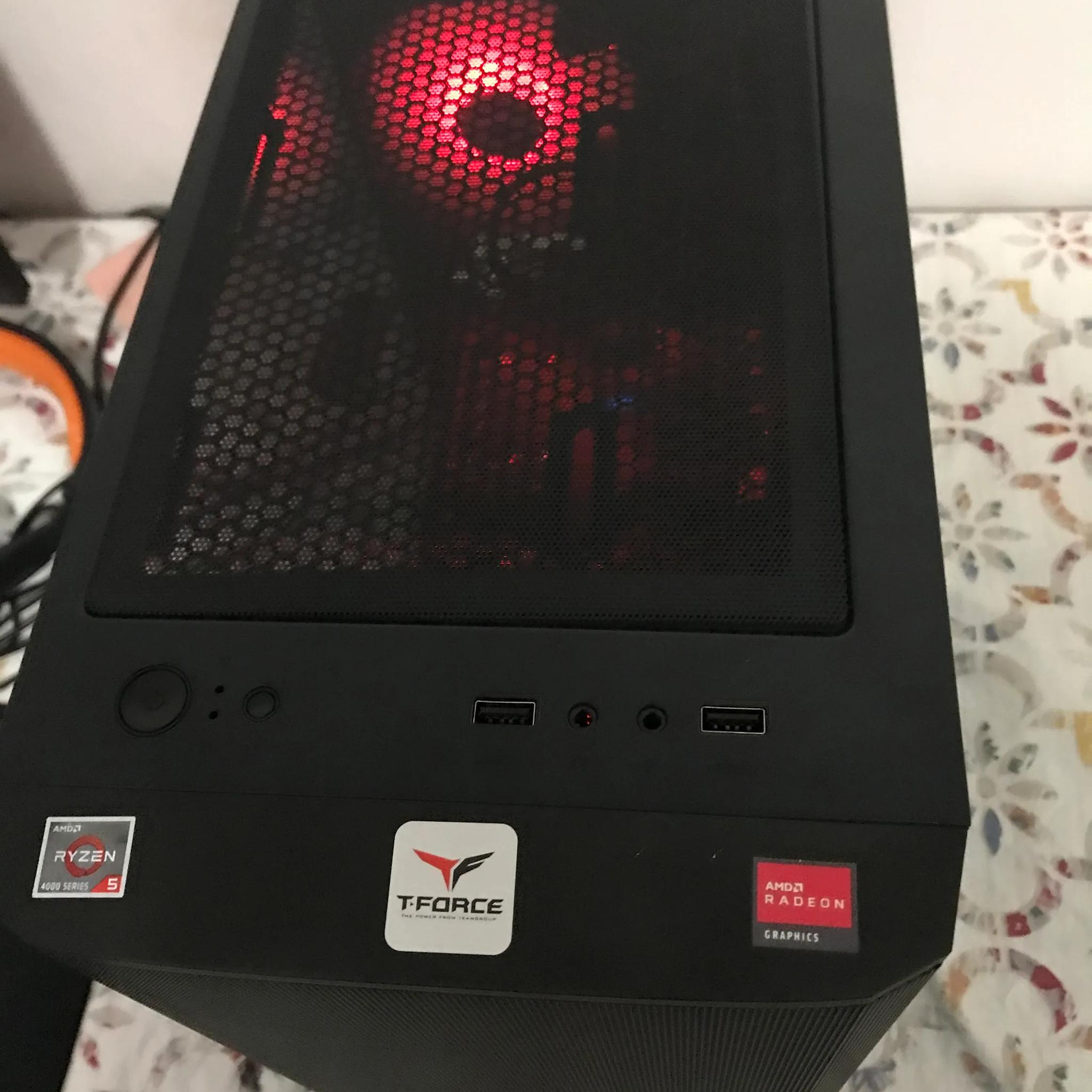 Entry Gaming PC: RX 6600 + Ryzen 5 + 16GB + 512GB