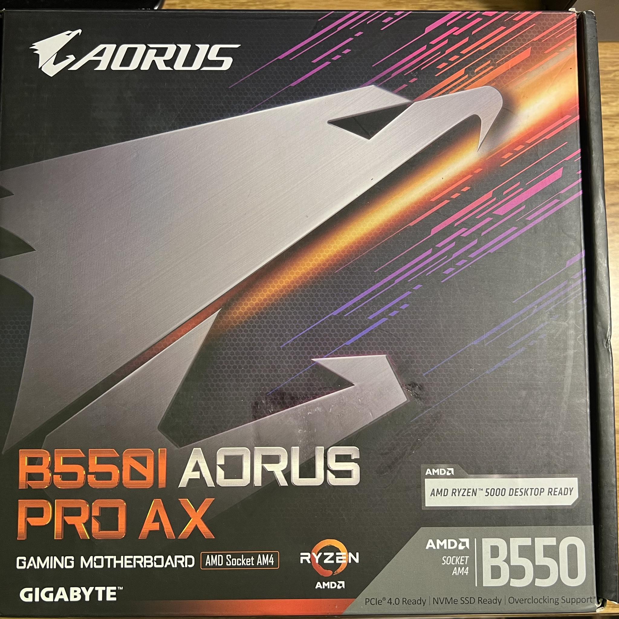 GIGABYTE B550I AORUS PRO AX AMD AM4 ITX Motherboard