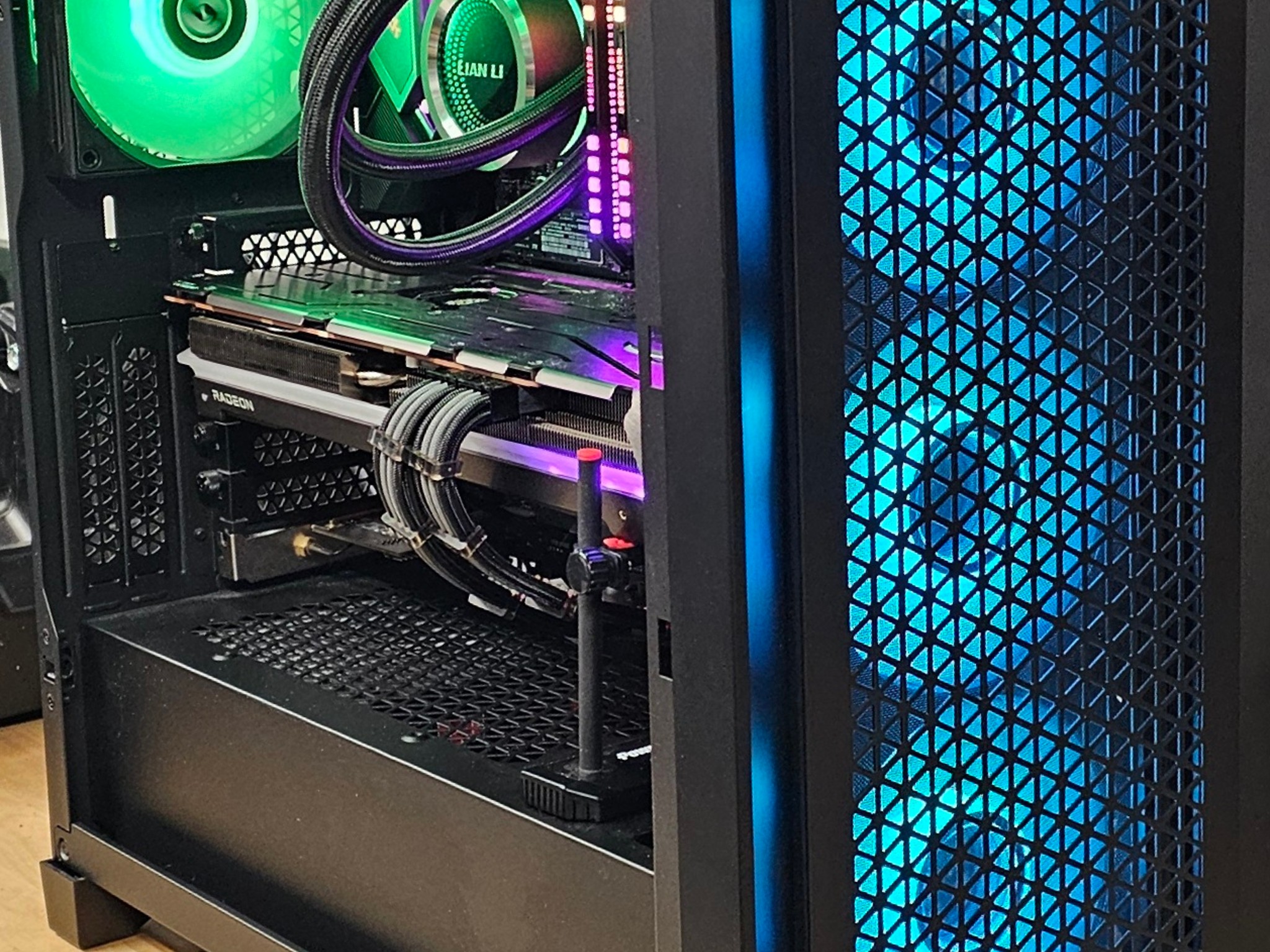 360mm AIO LIAN LI CPU Liquid Cooler for AMD AM4