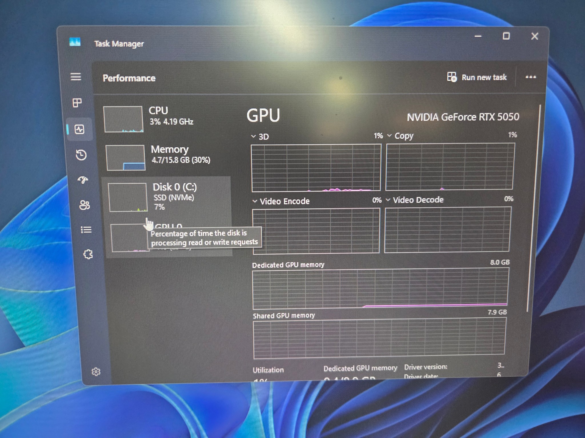 I5-12600KF / RTX 5050 GPU / WiFi & BT