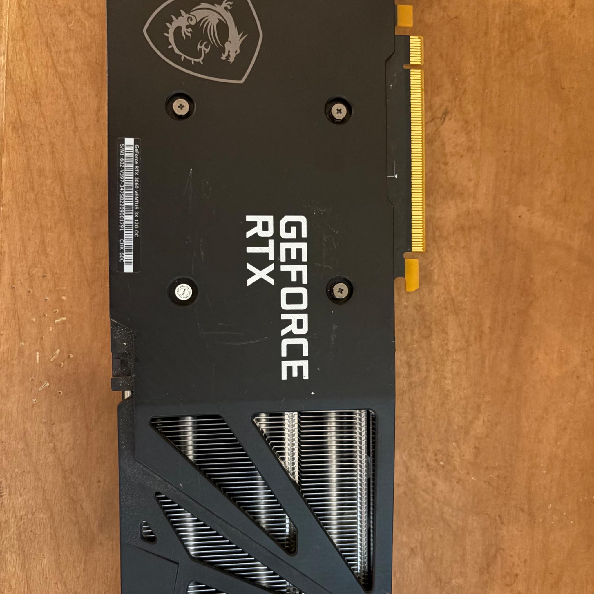 MSI GeForce RTX 3060 Ventus X3 12GB