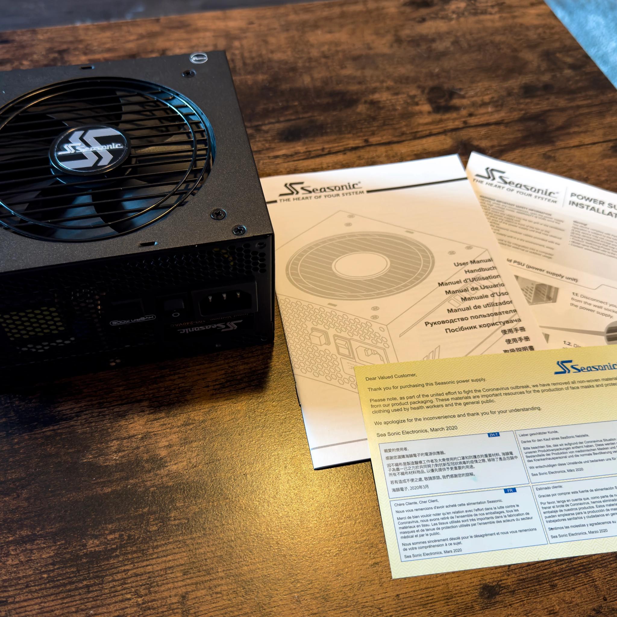 Seasonic Focus GX-750 SSR-750FX Power Supply