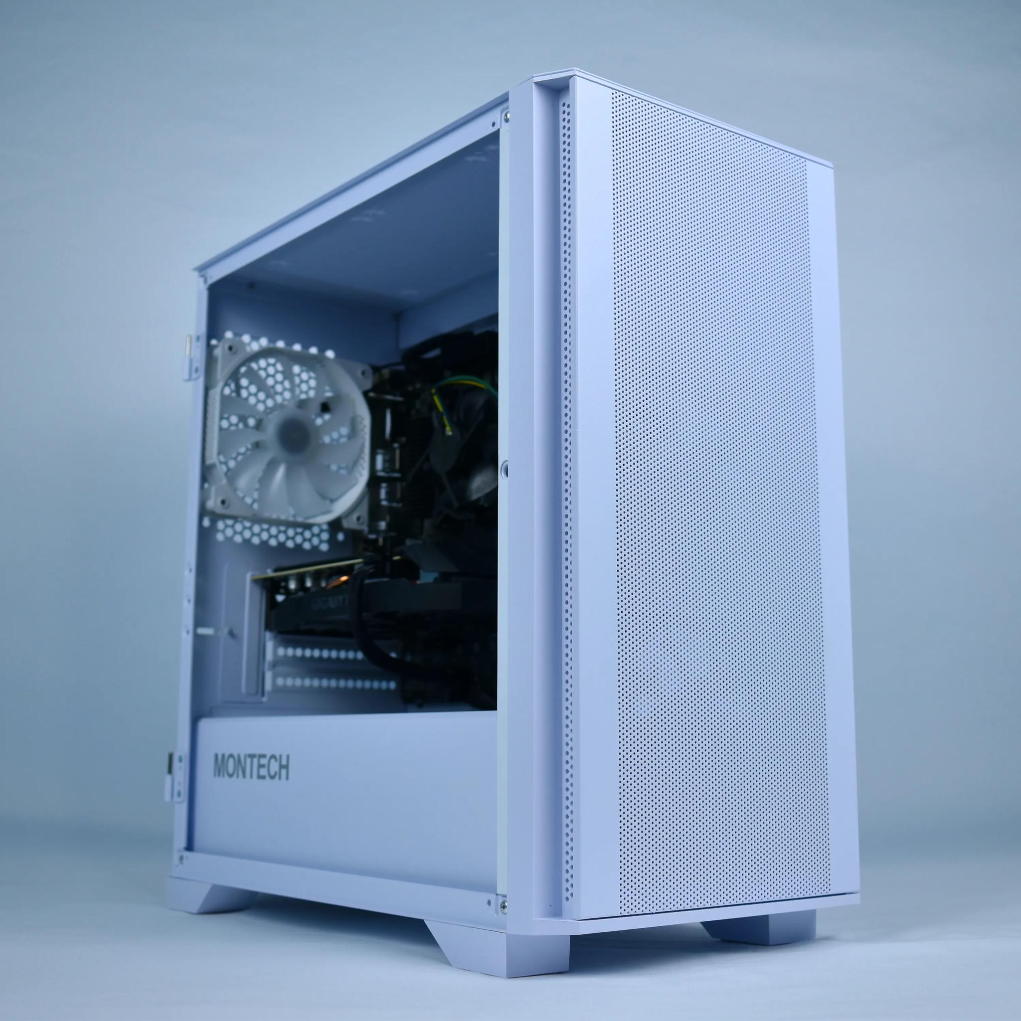 GREAT VALUE 1080p Streaming/Gaming PC | RX 6600, Ryzen 5 3600, 1TB SSD | Forge ⚔️Gladiator⚔️ 3 - (W)
