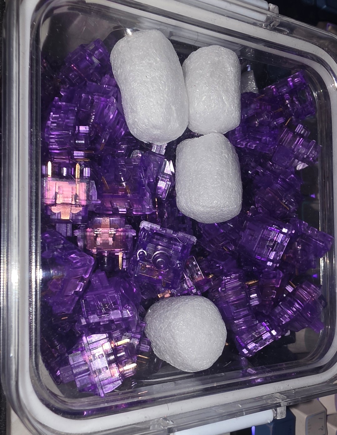 Chosfox poison gas v2 tactile switches | Jawa