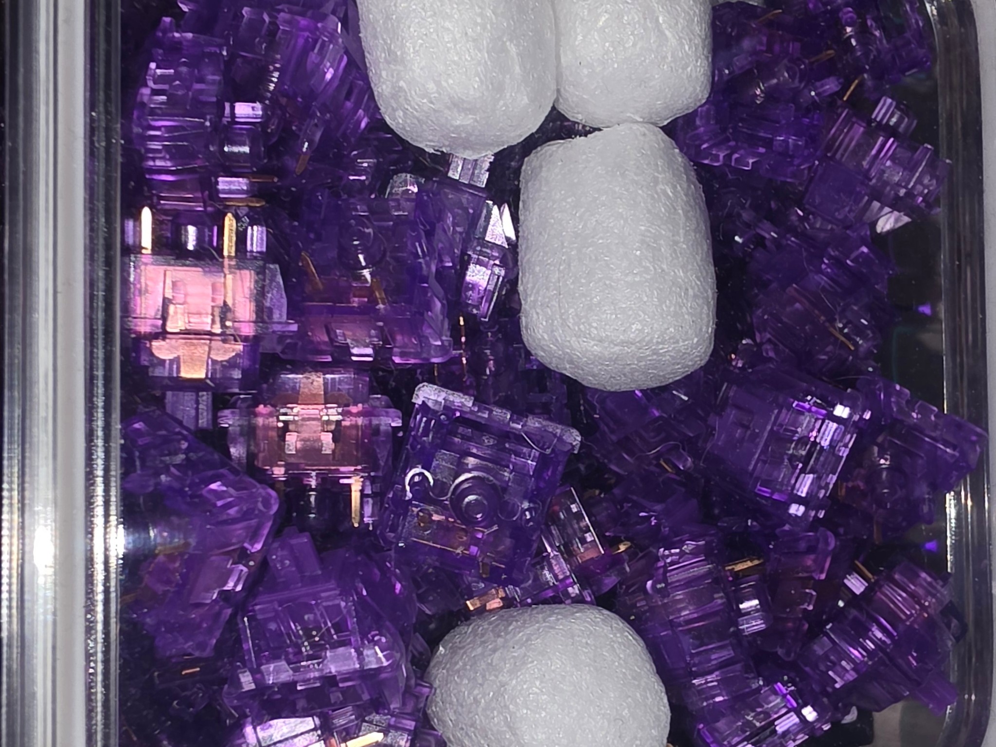 Chosfox poison gas v2 tactile switches