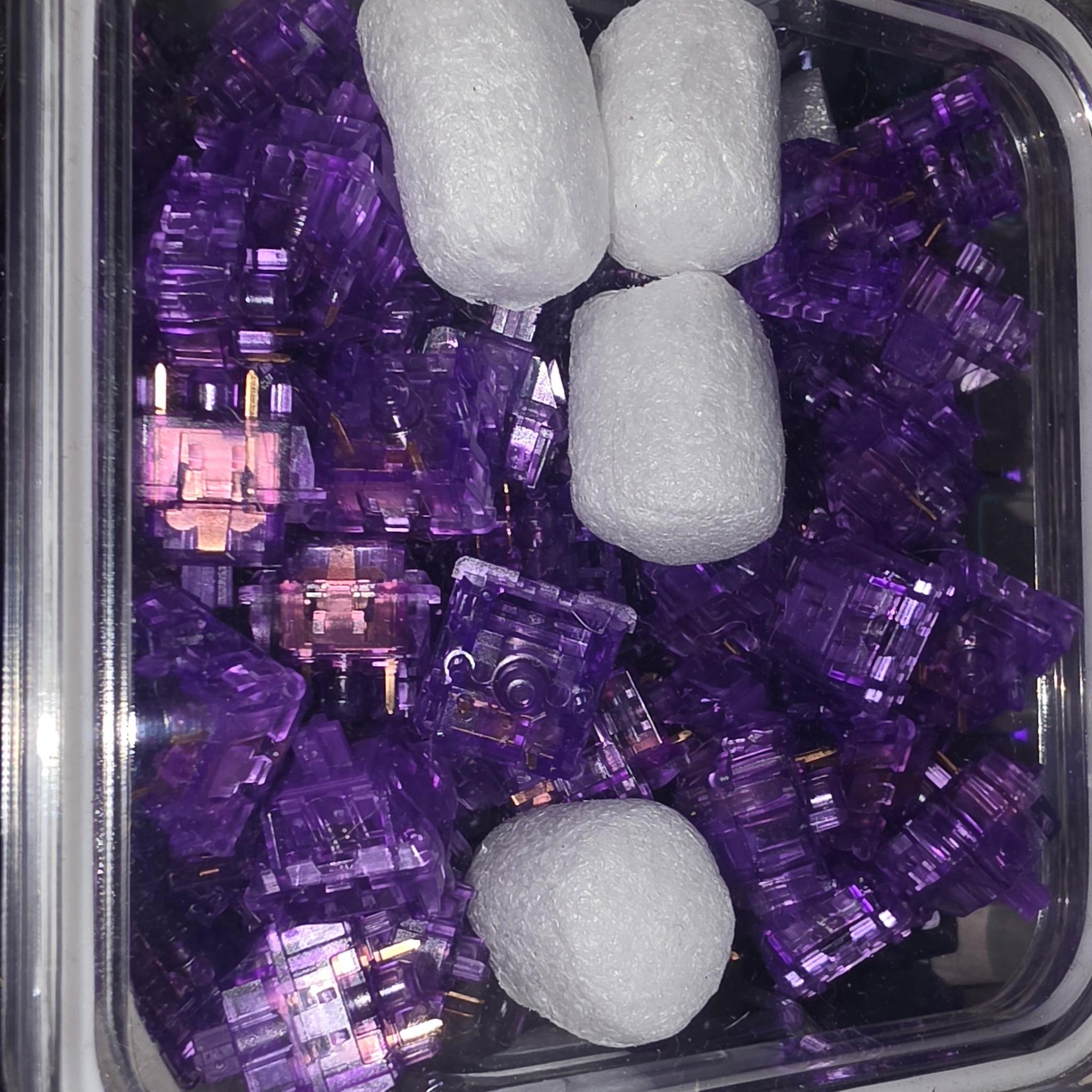 Chosfox poison gas v2 tactile switches