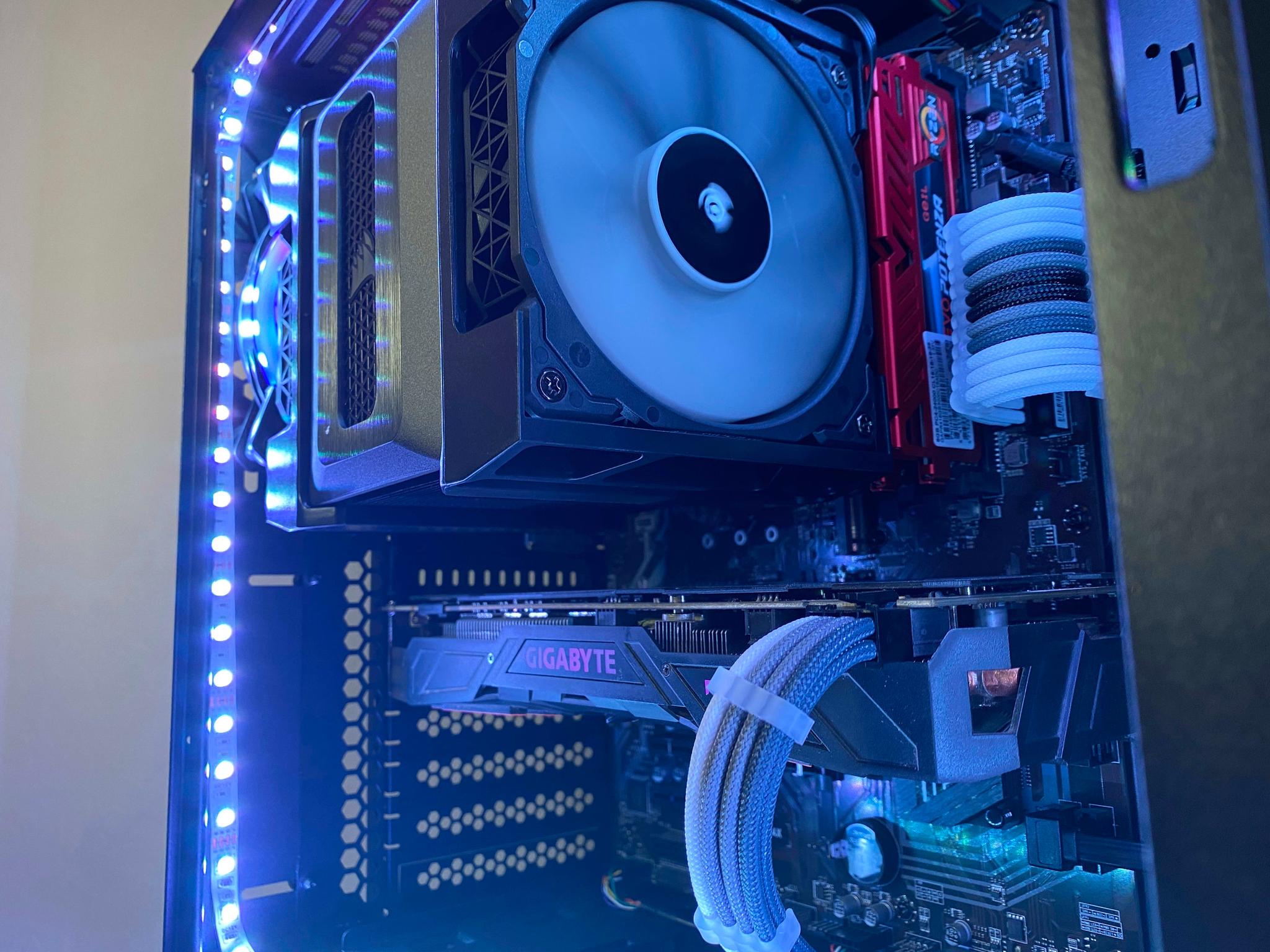 Custom Built Ryzen 7 Nvidia 1070 RGB Gaming PC Computer