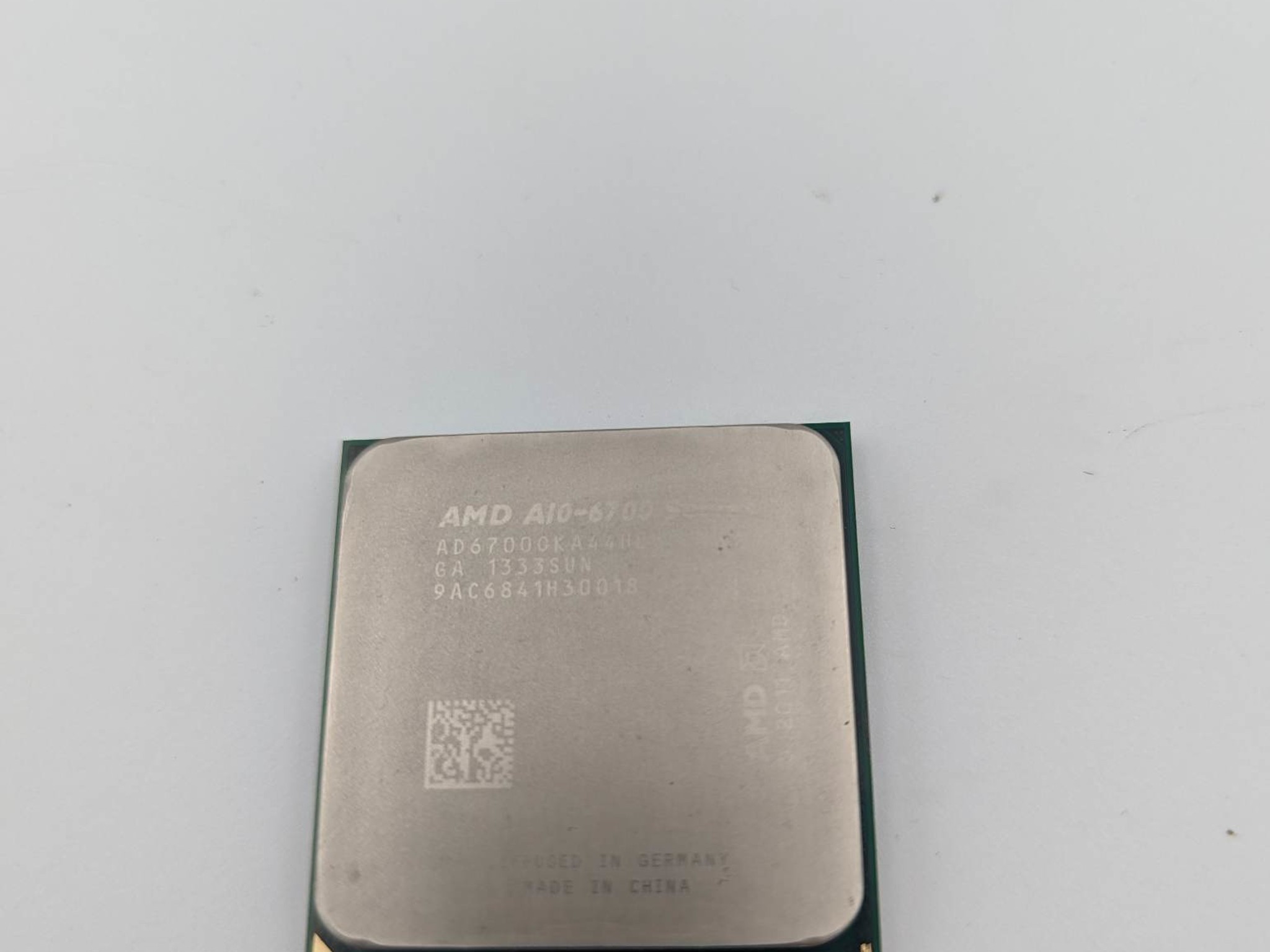 AMD A10 6700 3.7ghz. FM2 cpu