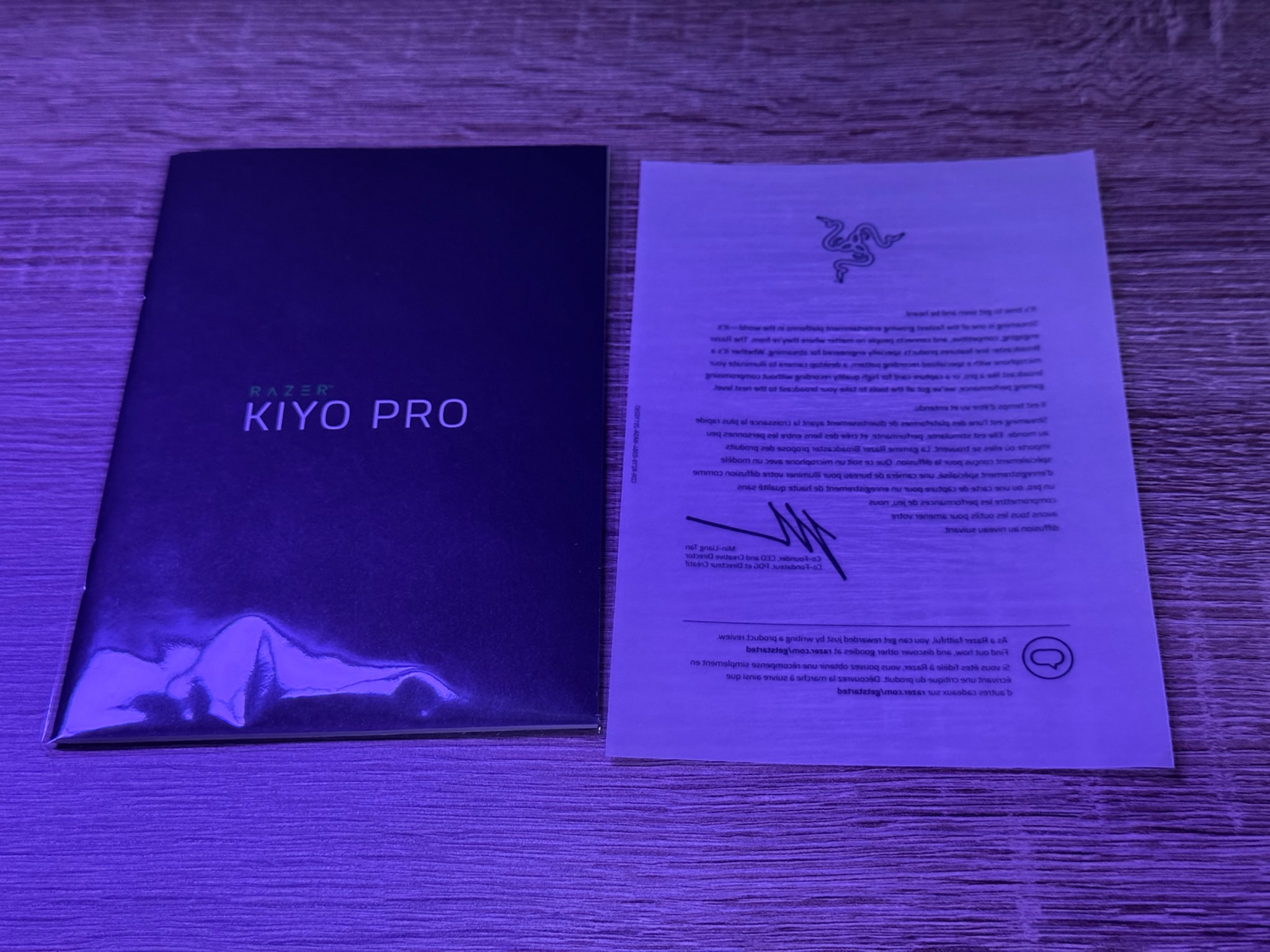*NEW-OPEN BOX* Razer Kiyo Pro Webcam 1080p 60FPS Camera