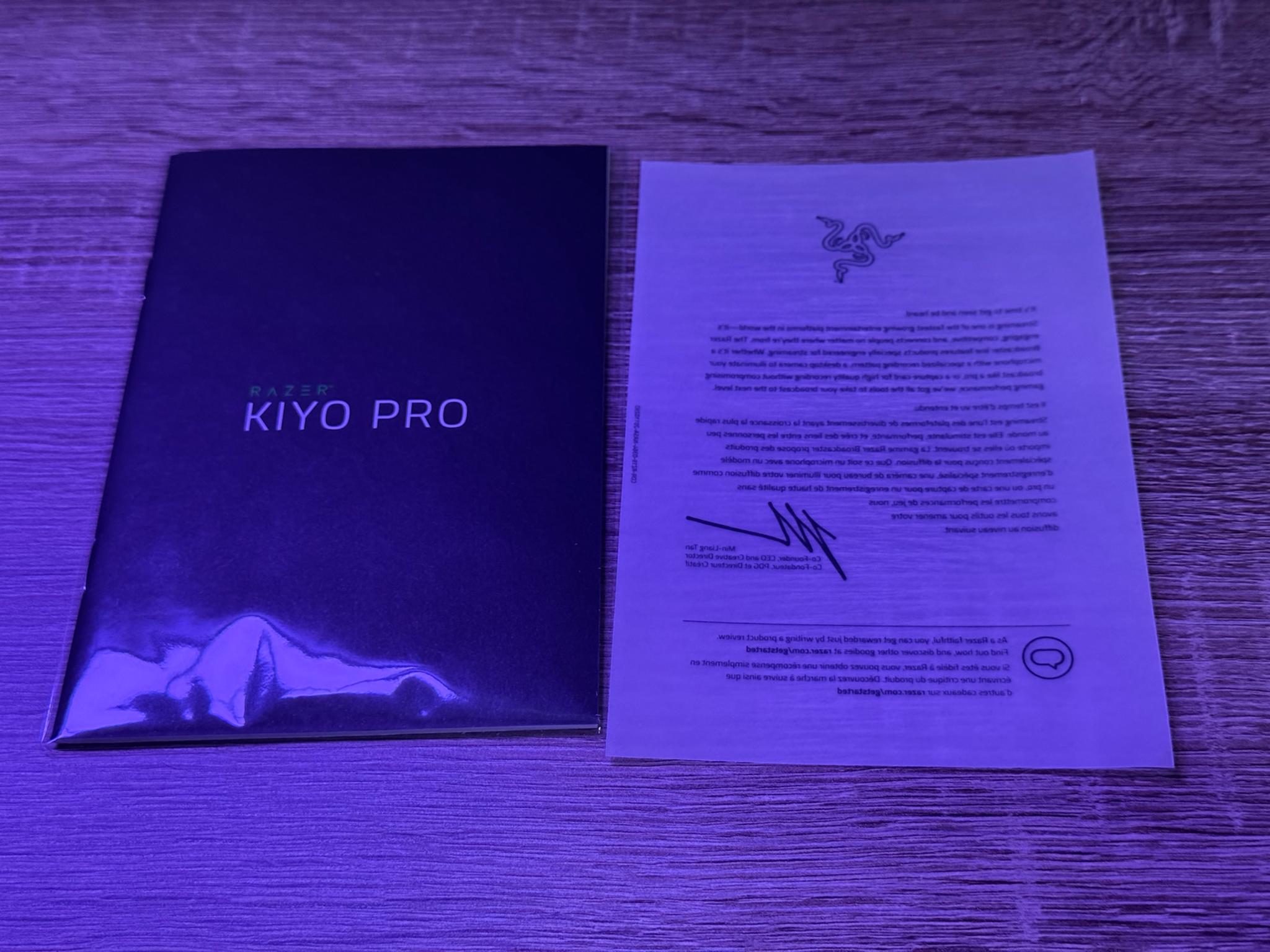 *NEW-OPEN BOX* Razer Kiyo Pro Webcam 1080p 60FPS Camera
