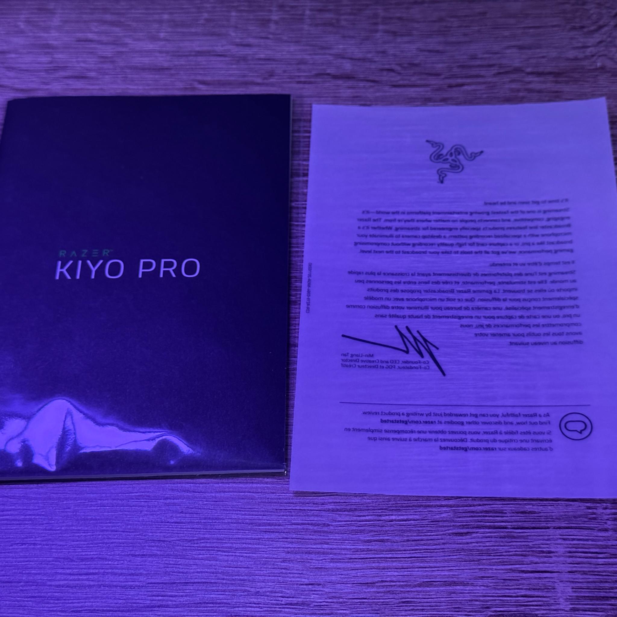 *NEW-OPEN BOX* Razer Kiyo Pro Webcam 1080p 60FPS Camera